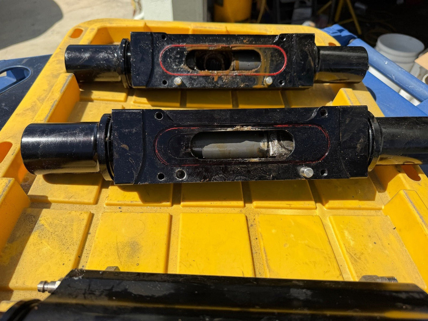 (3) Mercury Verado Steering Ram Cylinder 8M0118141 250 275 300 350 400 450 - Fishhawk MarineeBay Motors:Parts & Accessories:Boat Parts:Controls & Steering