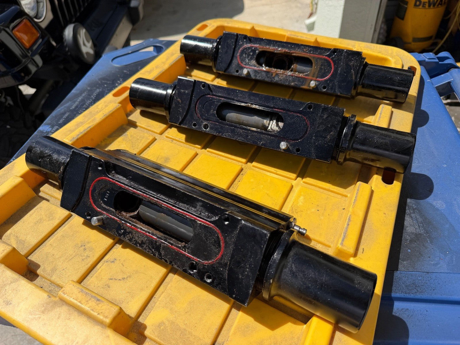 (3) Mercury Verado Steering Ram Cylinder 8M0118141 250 275 300 350 400 450 - Fishhawk MarineeBay Motors:Parts & Accessories:Boat Parts:Controls & Steering