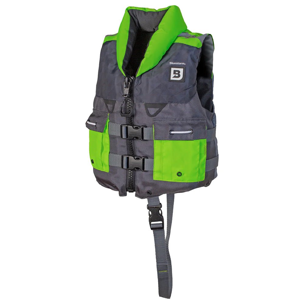 Bluestorm Classic Child Fishing Life Jacket - Hi - Vis [BS - 365 - HVS - C] - Fishhawk MarineLife Vests