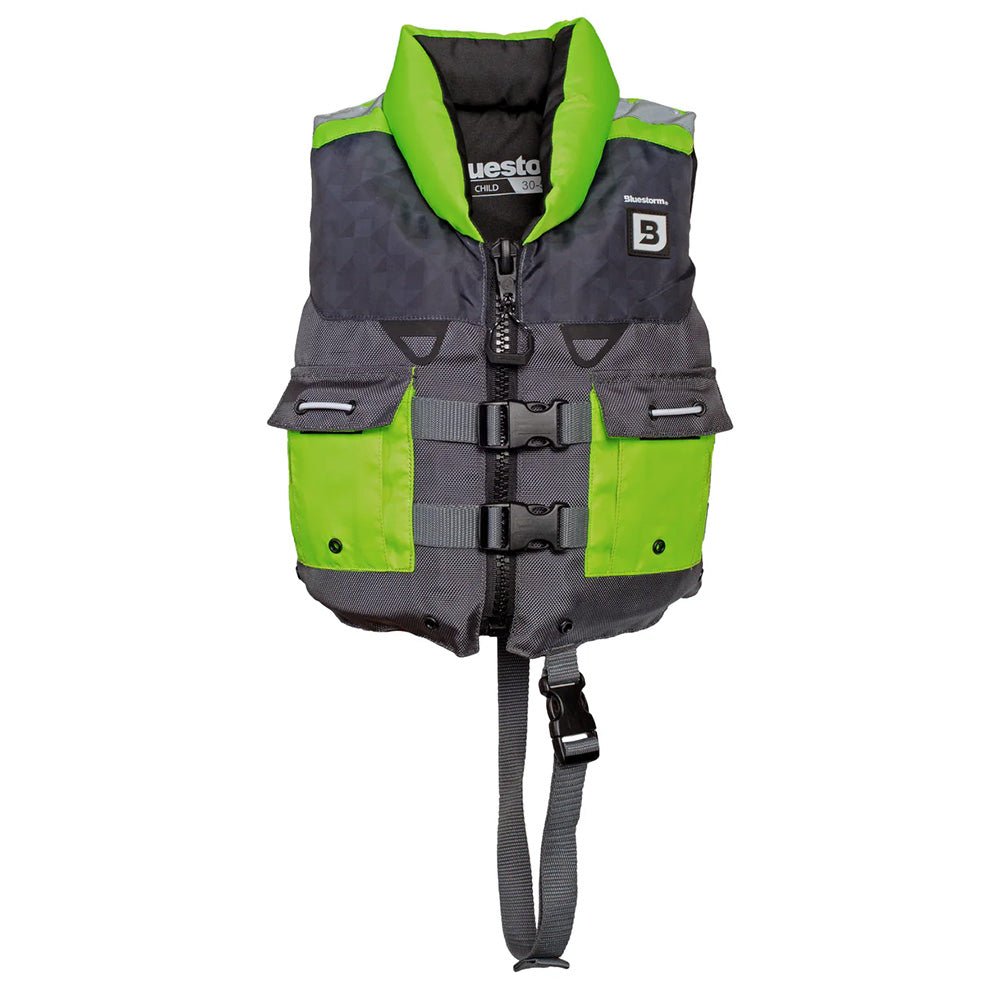 Bluestorm Classic Child Fishing Life Jacket - Hi - Vis [BS - 365 - HVS - C] - Fishhawk MarineLife Vests