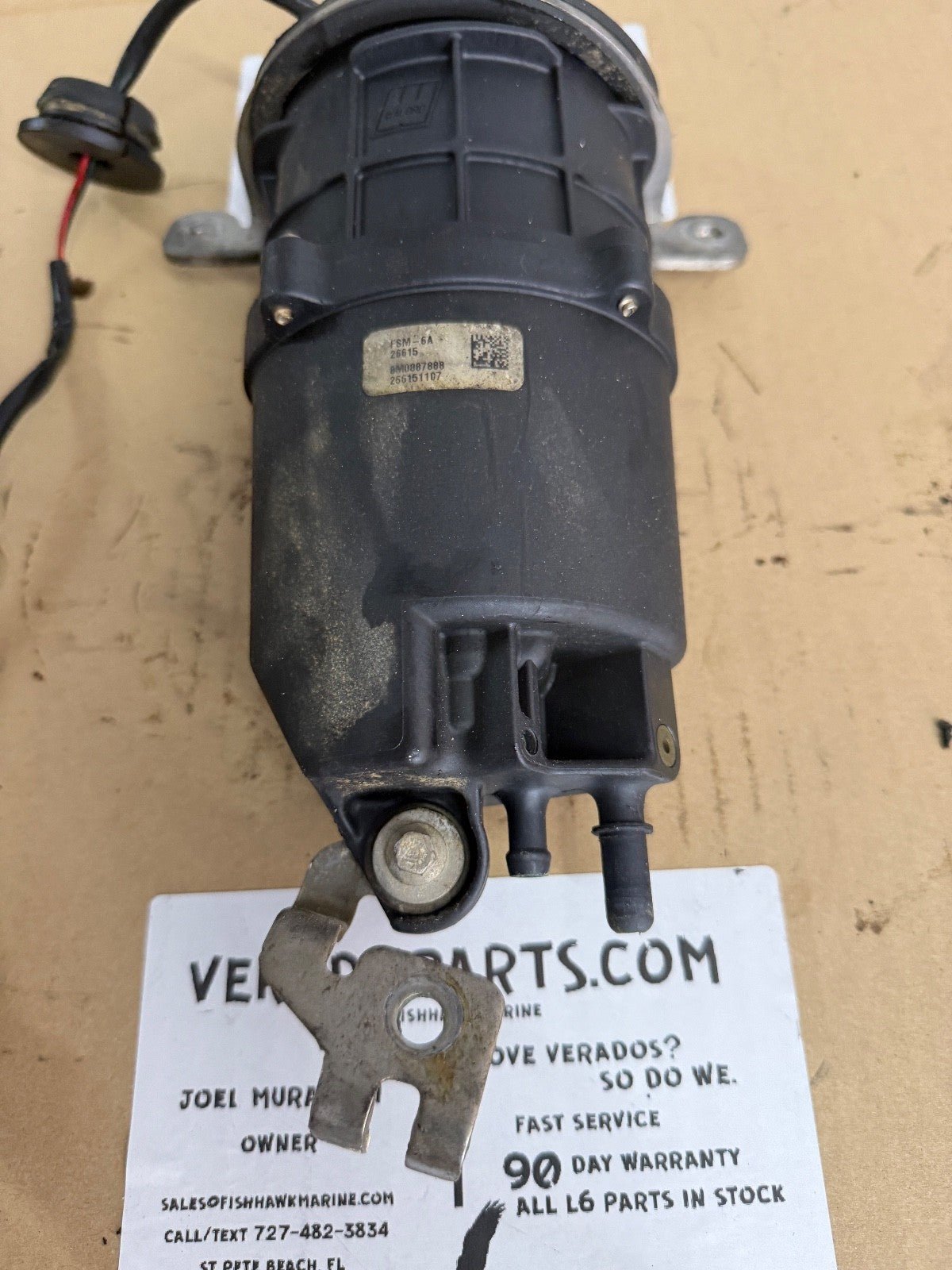 FSM Mercury Verado Fuel Pump FSM-6A 8M0087888 095160612 09516 200-400HP L6 - Fishhawk MarineeBay Motors:Parts & Accessories:Boat Parts:Other