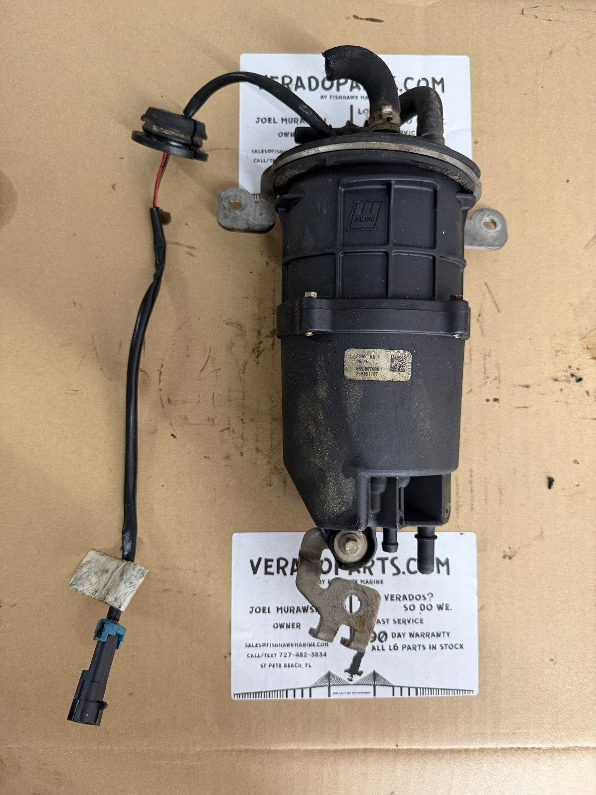 FSM Mercury Verado Fuel Pump FSM-6A 8M0087888 095160612 09516 200-400HP L6 - Fishhawk MarineeBay Motors:Parts & Accessories:Boat Parts:Other