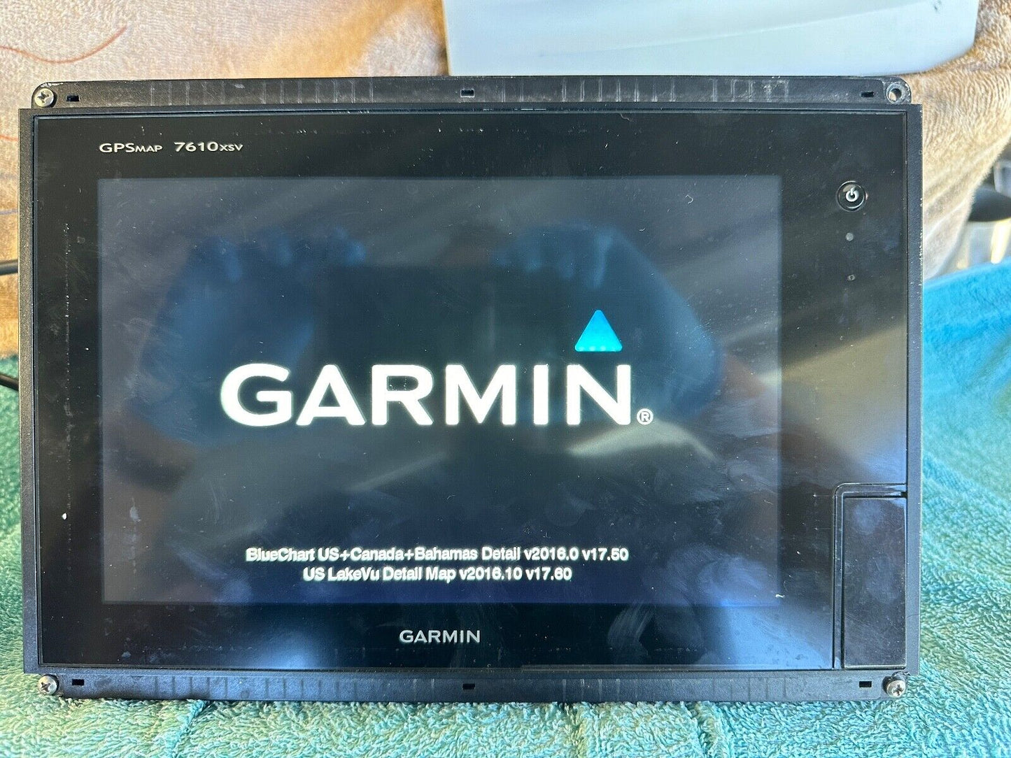 Garmin GPSMAP 7610xsv 10" Multi - Touch Chartplotter Display * Tested ** - Fishhawk MarineeBay Motors:Parts & Accessories:Boat Parts:Electronics & Navigation:GPS & Chartplotters