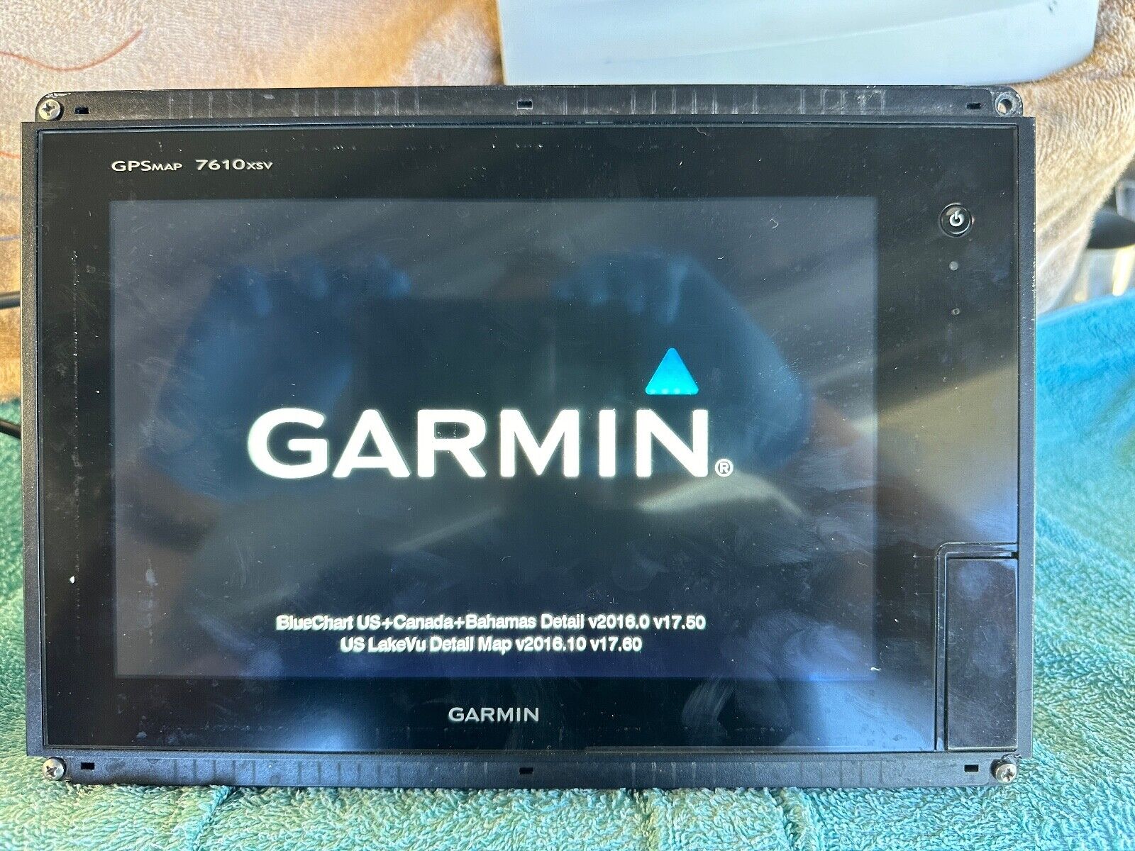 Garmin GPSMAP 7610xsv 10" Multi - Touch Chartplotter Display * Tested ** - Fishhawk MarineeBay Motors:Parts & Accessories:Boat Parts:Electronics & Navigation:GPS & Chartplotters