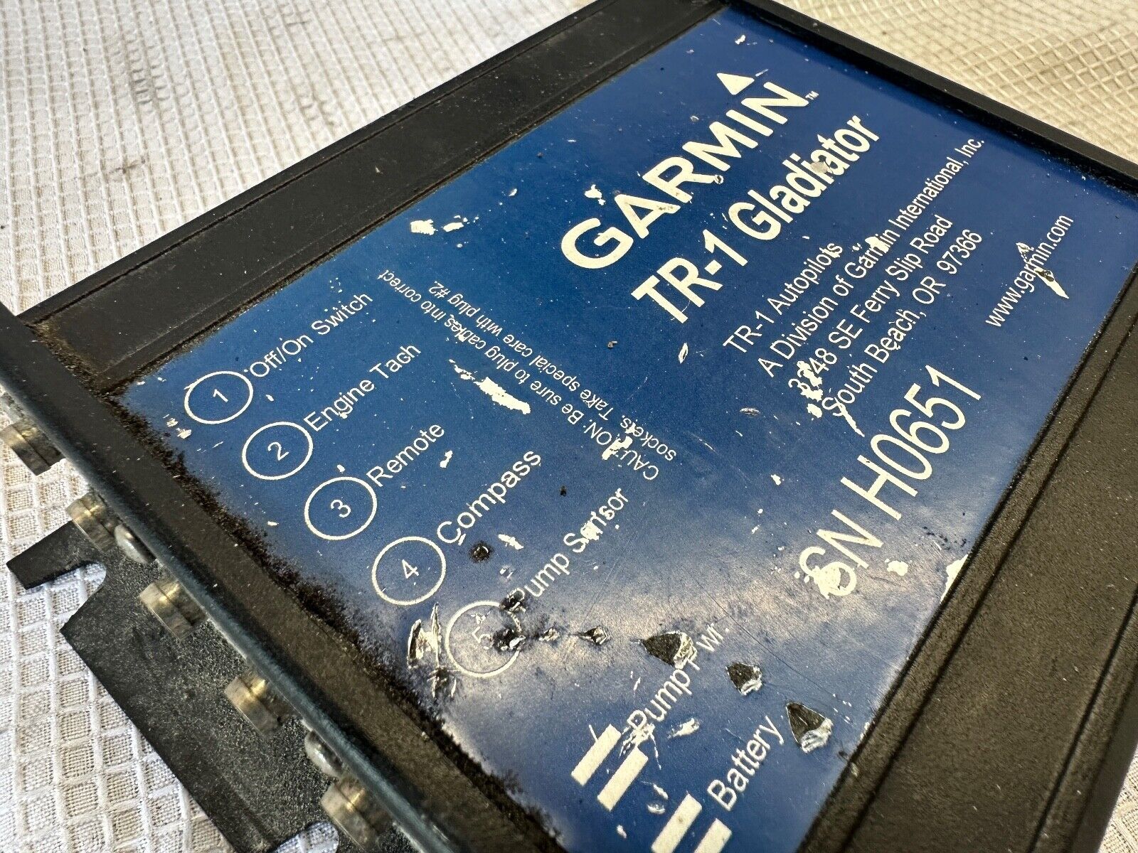 Garmin TR-1 Gladiator Nautimatic Autopilot ECU Electronic Control Unit Computer - Fishhawk MarineeBay Motors:Parts & Accessories:Boat Parts:Electronics & Navigation:Radar & Autopilots