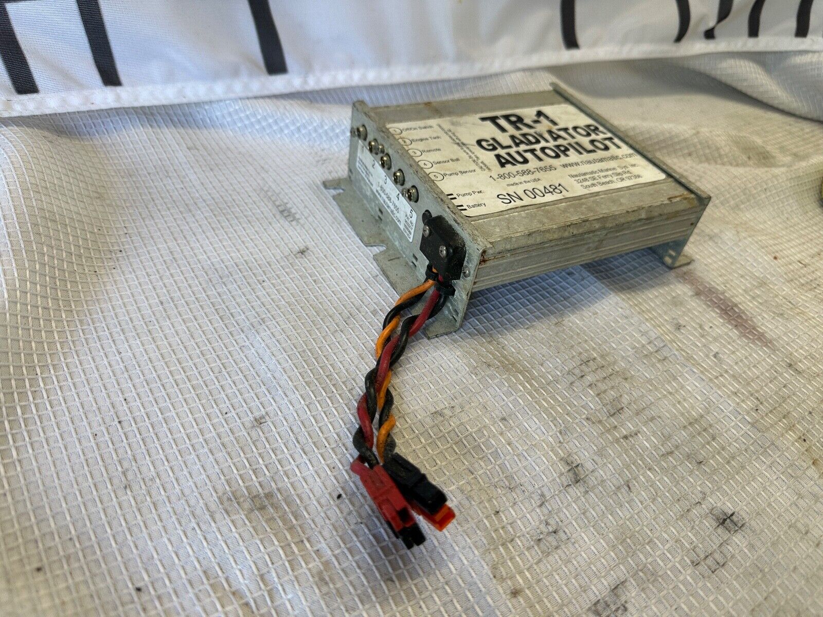 Garmin TR-1 Gladiator Nautimatic Autopilot ECU Electronic Control Unit Computer - Fishhawk MarineeBay Motors:Parts & Accessories:Boat Parts:Electronics & Navigation:Radar & Autopilots