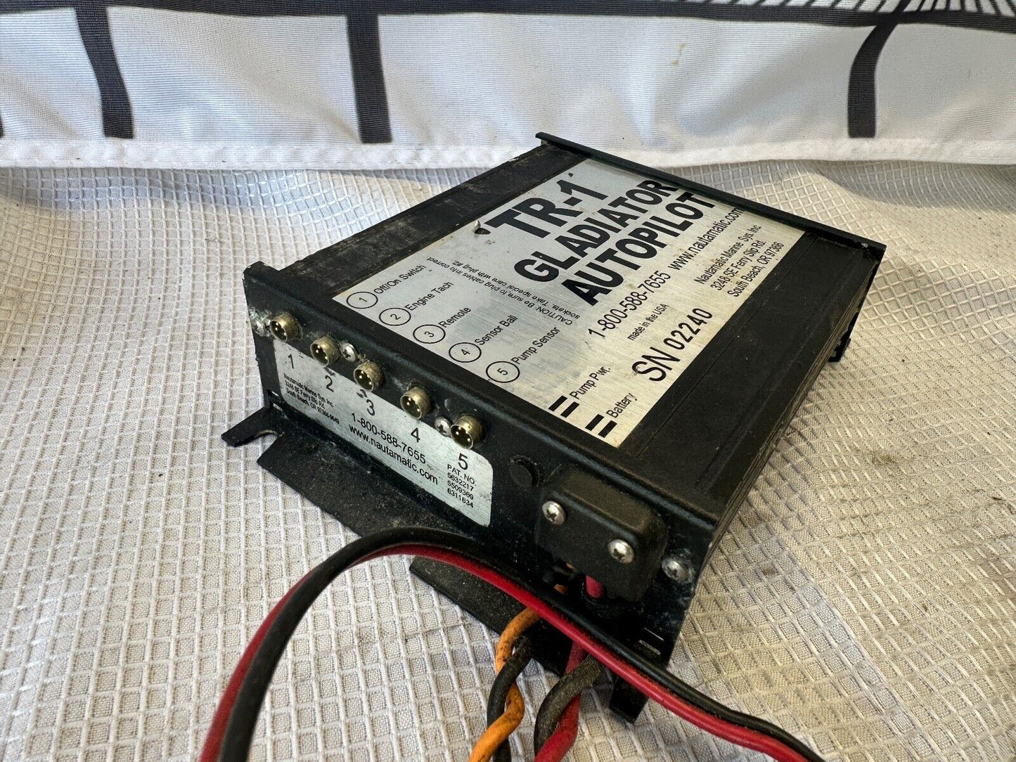 Garmin TR-1 Gladiator Nautimatic Autopilot ECU Electronic Control Unit Computer - Fishhawk MarineeBay Motors:Parts & Accessories:Boat Parts:Electronics & Navigation:Radar & Autopilots