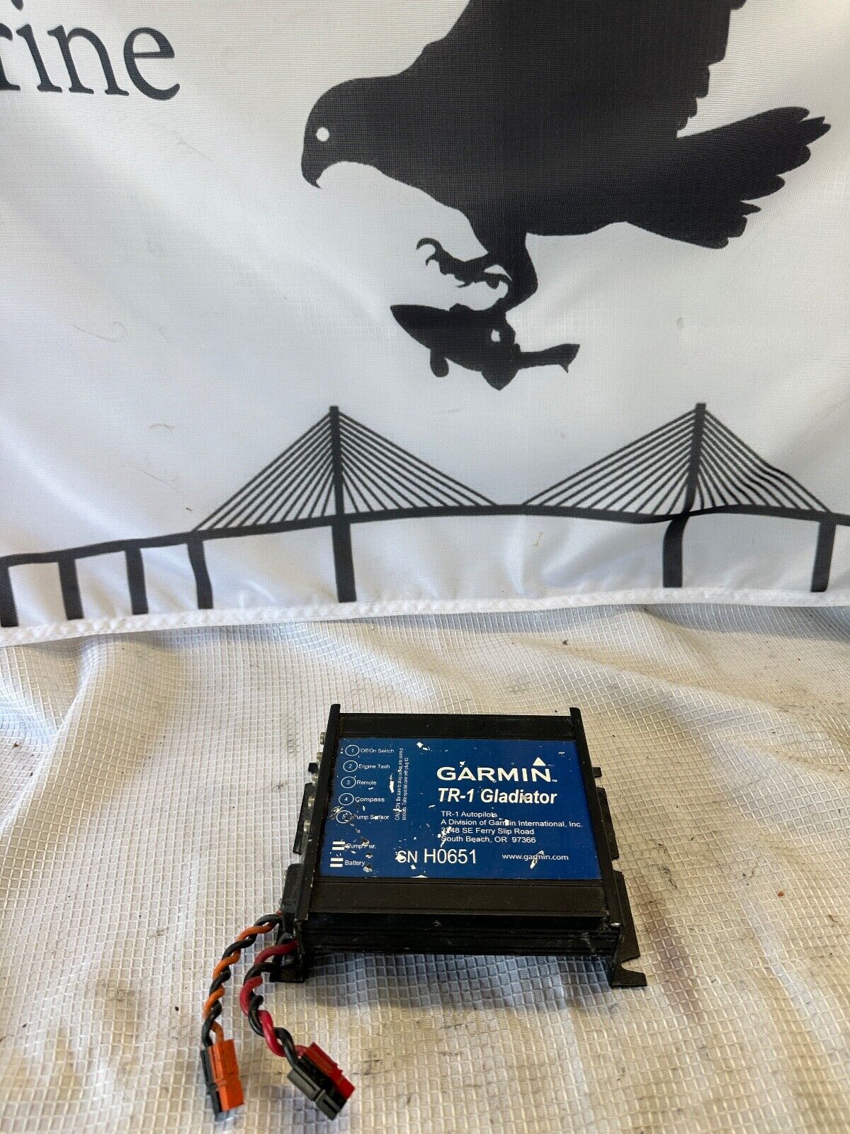 Garmin TR-1 Gladiator Nautimatic Autopilot ECU Electronic Control Unit Computer - Fishhawk MarineeBay Motors:Parts & Accessories:Boat Parts:Electronics & Navigation:Radar & Autopilots