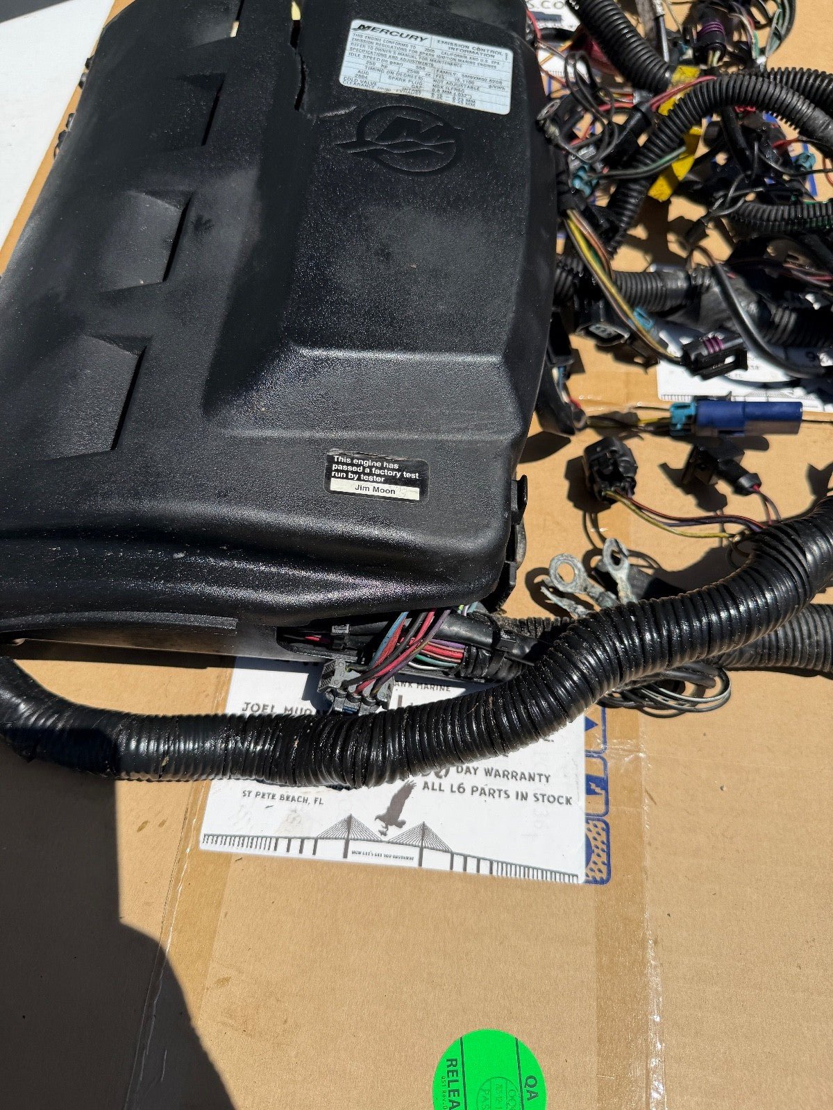 Mercury 2004 250 HP L6 Verado Engine Wire Wiring Harness 4-RELAY HARNESS - Fishhawk MarineeBay Motors:Parts & Accessories:Boat Parts:Outboard Engines & Components:Electrical Systems