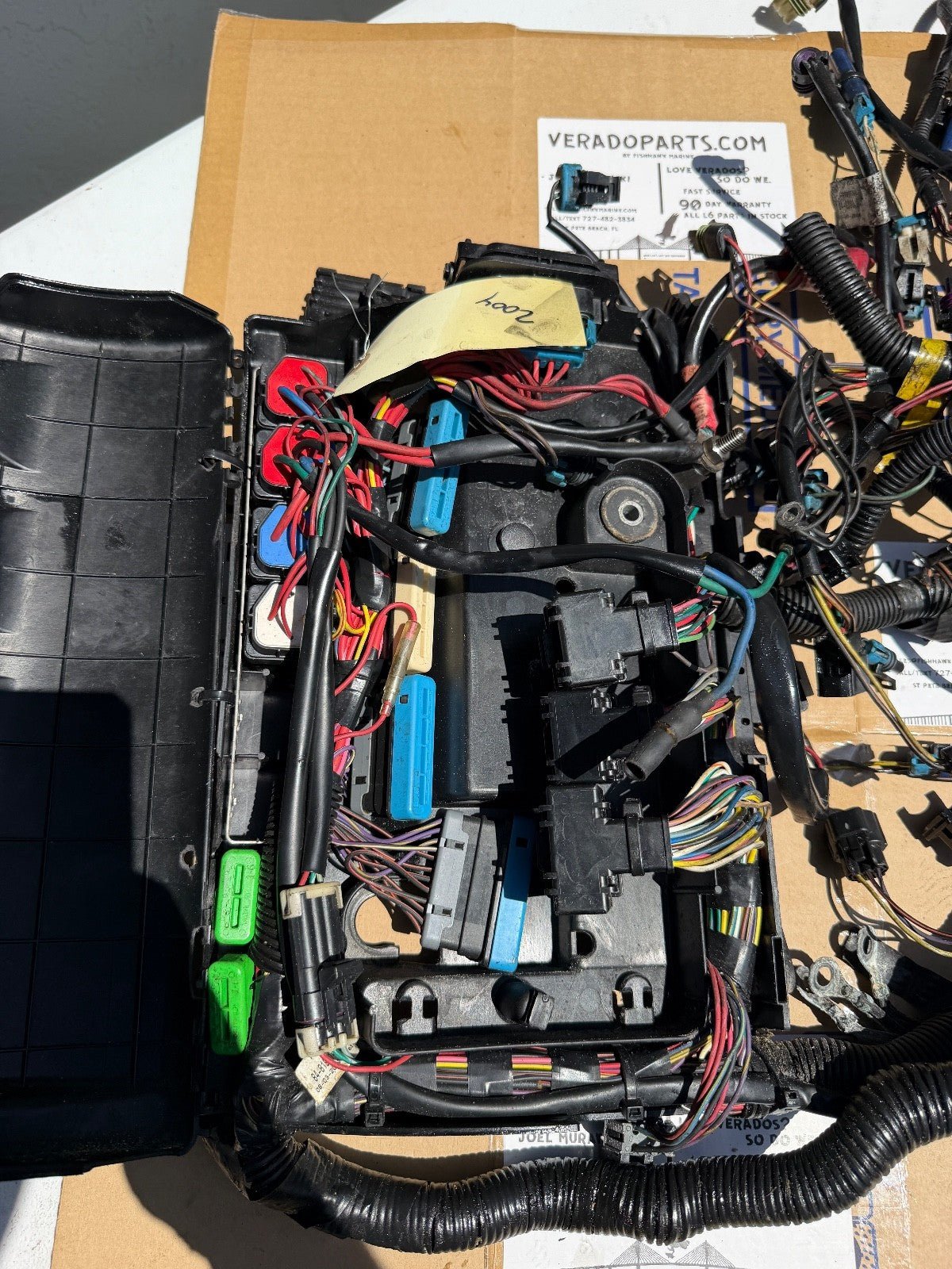 Mercury 2004 250 HP L6 Verado Engine Wire Wiring Harness 4-RELAY HARNESS - Fishhawk MarineeBay Motors:Parts & Accessories:Boat Parts:Outboard Engines & Components:Electrical Systems