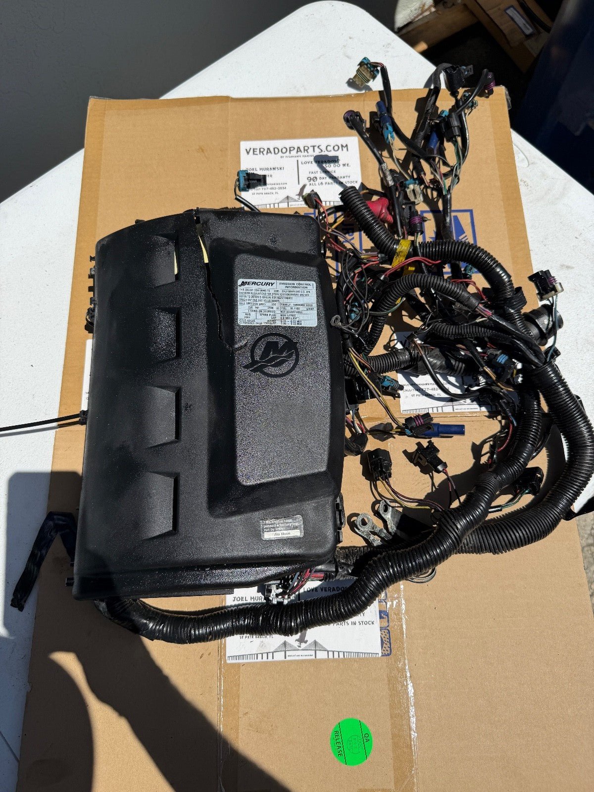 Mercury 2004 250 HP L6 Verado Engine Wire Wiring Harness 4-RELAY HARNESS - Fishhawk MarineeBay Motors:Parts & Accessories:Boat Parts:Outboard Engines & Components:Electrical Systems