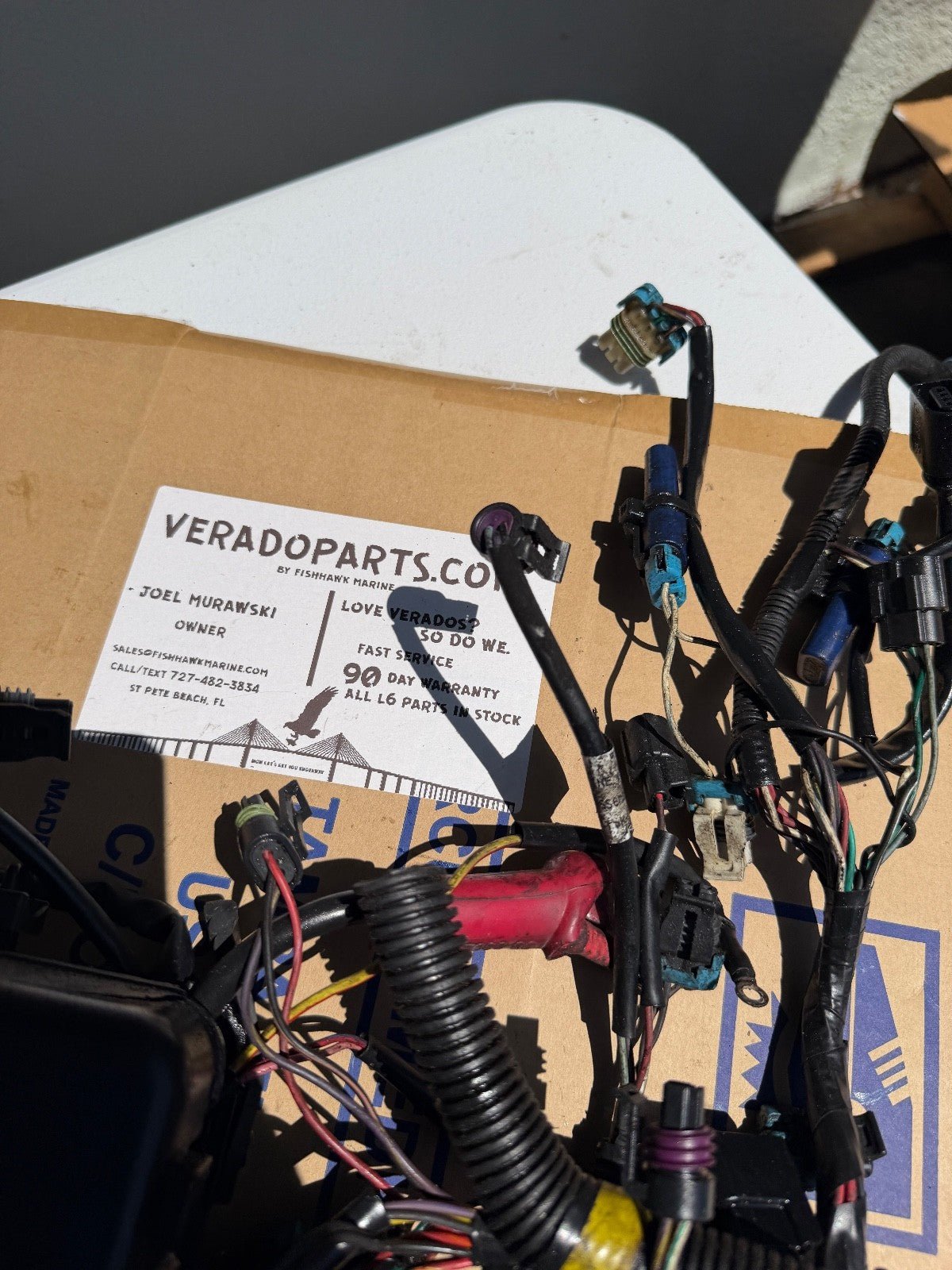 Mercury 2004 250 HP L6 Verado Engine Wire Wiring Harness 4-RELAY HARNESS - Fishhawk MarineeBay Motors:Parts & Accessories:Boat Parts:Outboard Engines & Components:Electrical Systems