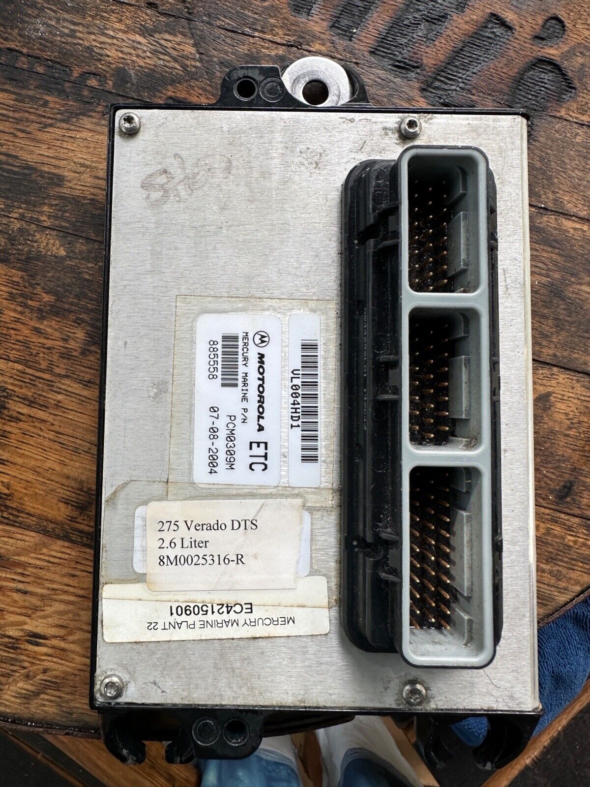 Mercury 275HP Verado Outboard PCM Propulsion Control Module 88555846T ...