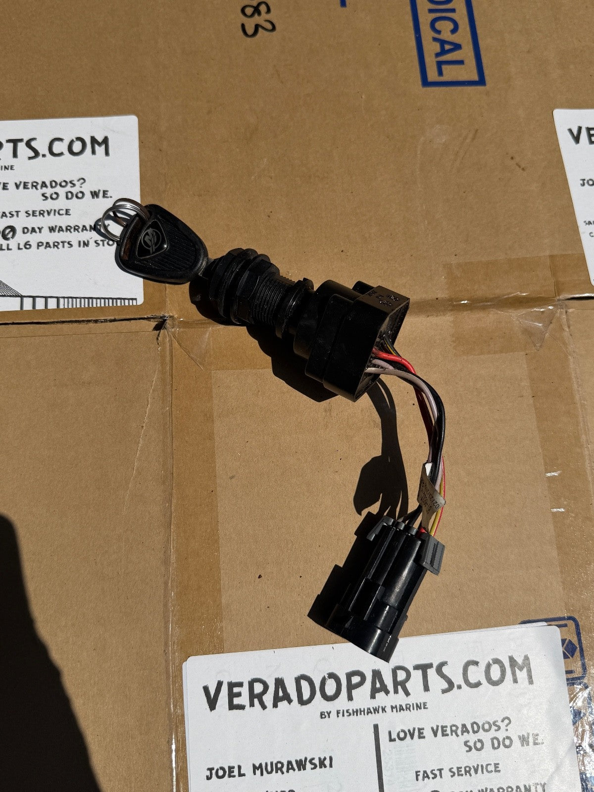 Mercury 87-892336A01, Ignition Switch Assembly With Key - Fishhawk MarineeBay Motors:Parts & Accessories:Boat Parts:Controls & Steering