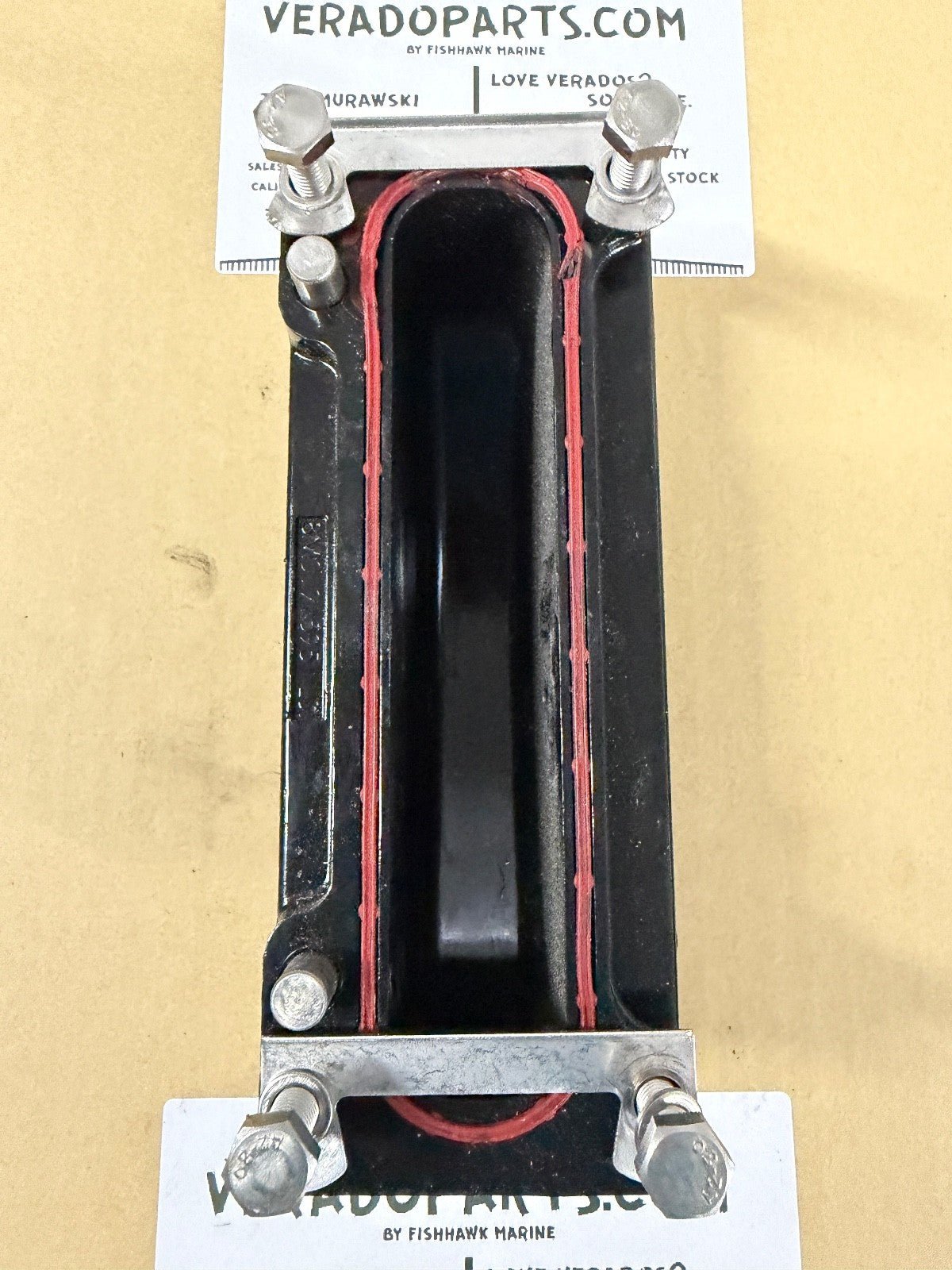 Mercury 893405T, Verado Power Trim Steering Cylinder Cover Plate w/ ALL HARDWARE - Fishhawk MarineeBay Motors:Parts & Accessories:Boat Parts:Controls & Steering