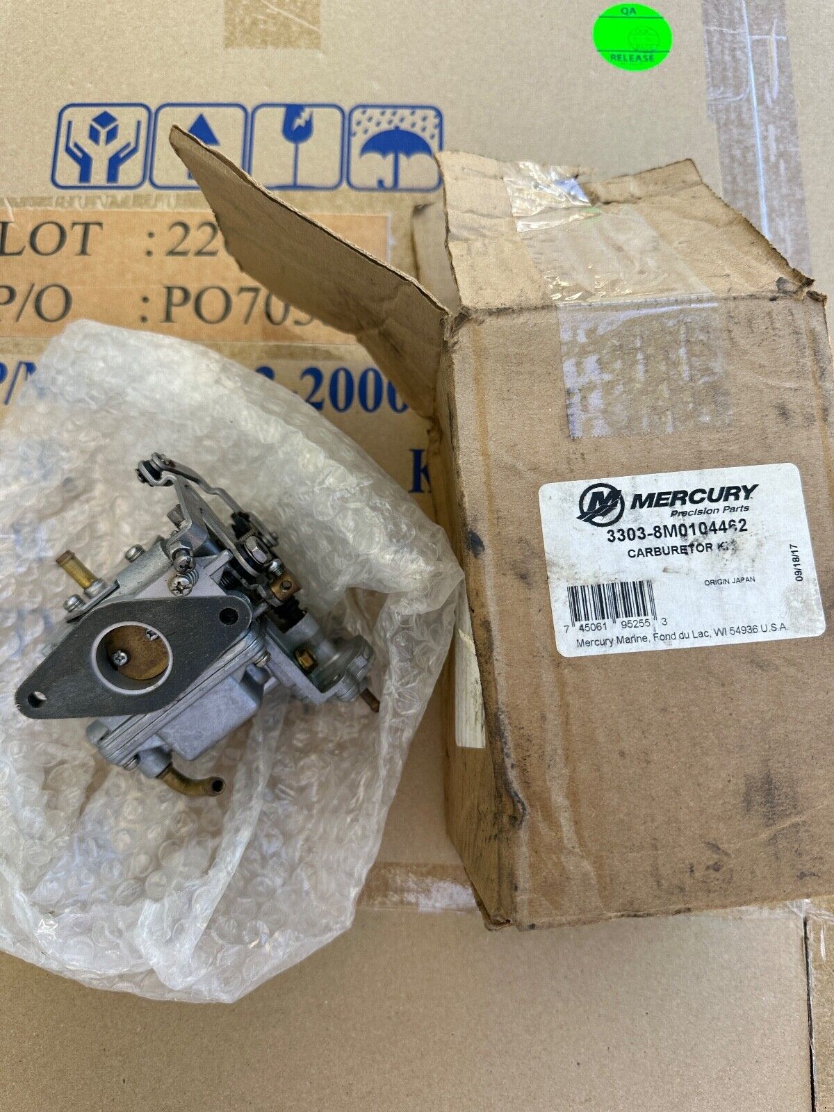 Mercury Carburetor 4 Stroke 8HP 9.9HP Outboard Motors 3303 - 8M0104462 1300 - 8M016 - Fishhawk MarineeBay Motors:Parts & Accessories:Boat Parts:Outboard Engines & Components:Intake & Fuel Systems
