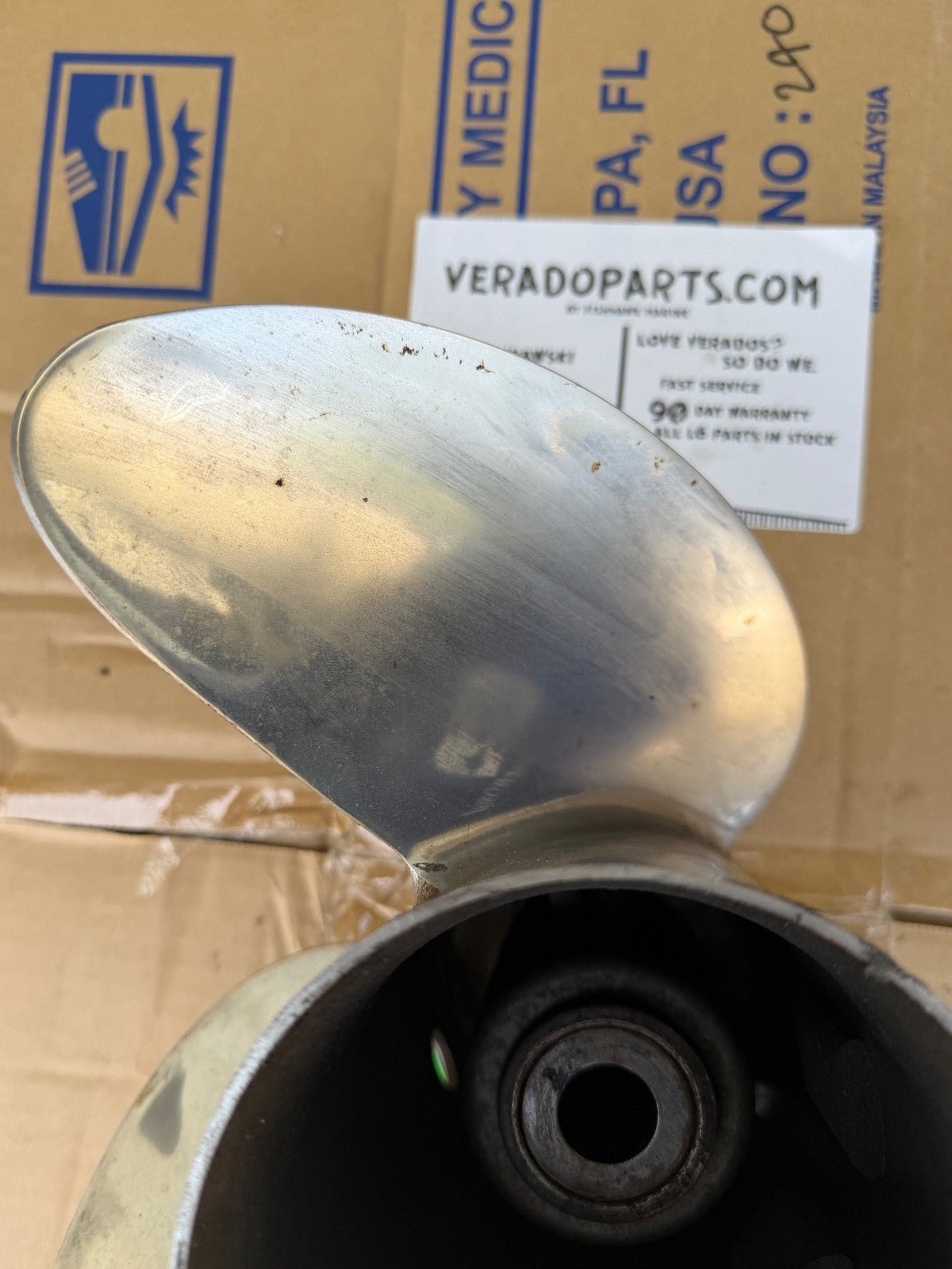 Mercury Enertia 3 x 13.5 x 22P, Stainless Steel Propeller - RH Rotation - Fishhawk MarineeBay Motors:Parts & Accessories:Boat Parts:Propellers