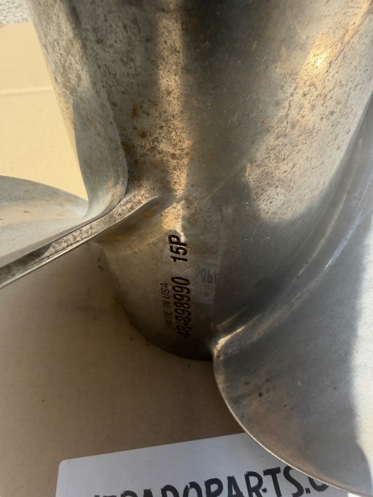 Mercury Enertia Propeller 15”x15p 3 Blade SS OEM Prop - 48-898990A46 8M0151231 - Fishhawk MarineeBay Motors:Parts & Accessories:Boat Parts:Propellers