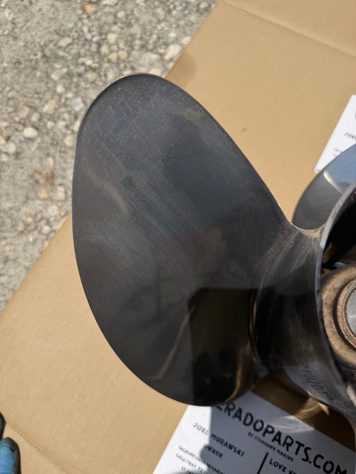 Mercury Marine 3 x 14.5 x 17P LH, Enertia Stainless Steel Propeller - Fishhawk MarineeBay Motors:Parts & Accessories:Boat Parts:Propellers