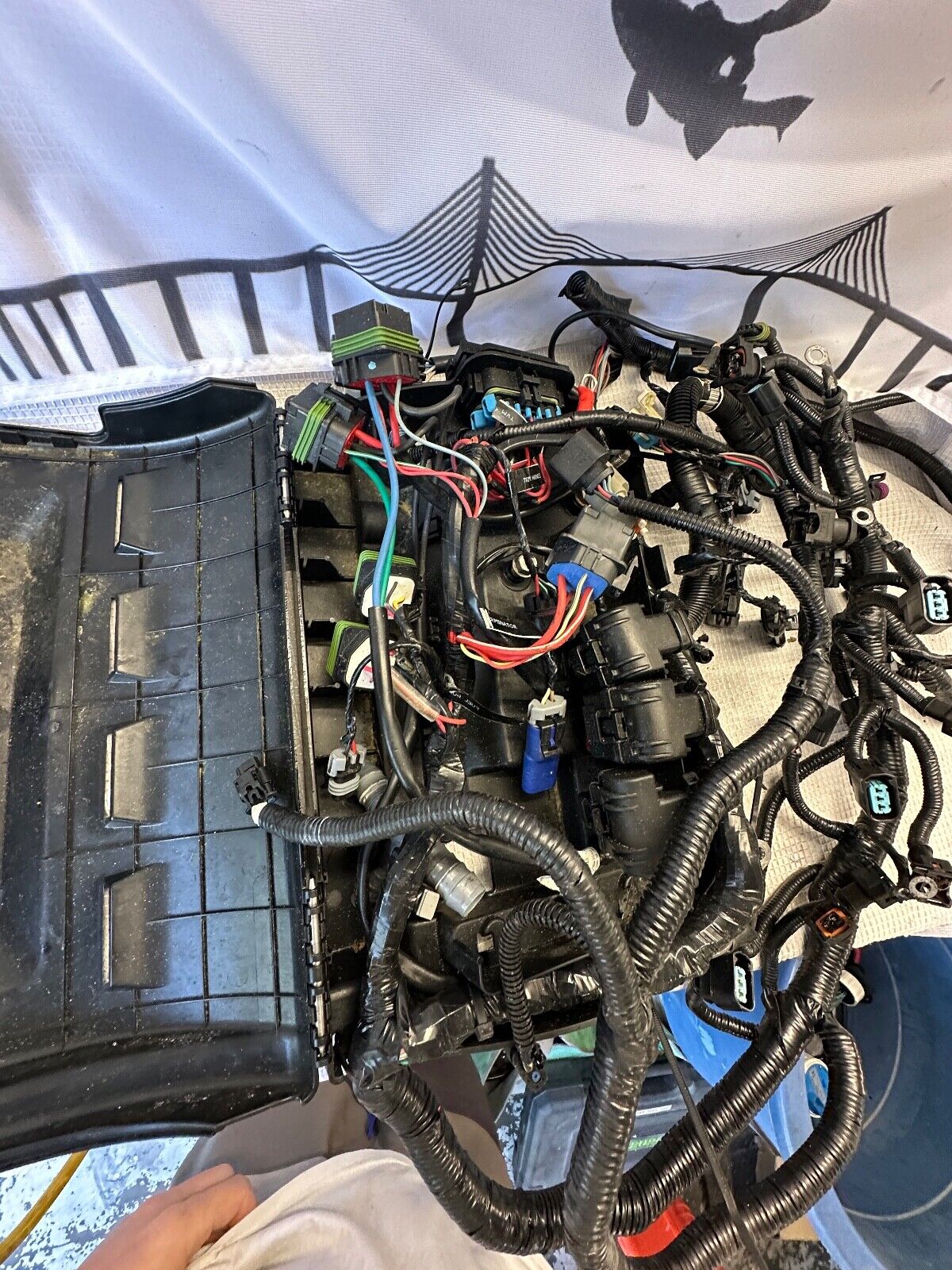 Mercury Outboard 350 400 400r 300 Pro Verado Wire Harness Electrical 8M00044581 - Fishhawk MarineeBay Motors:Parts & Accessories:Boat Parts:Outboard Engines & Components:Electrical Systems