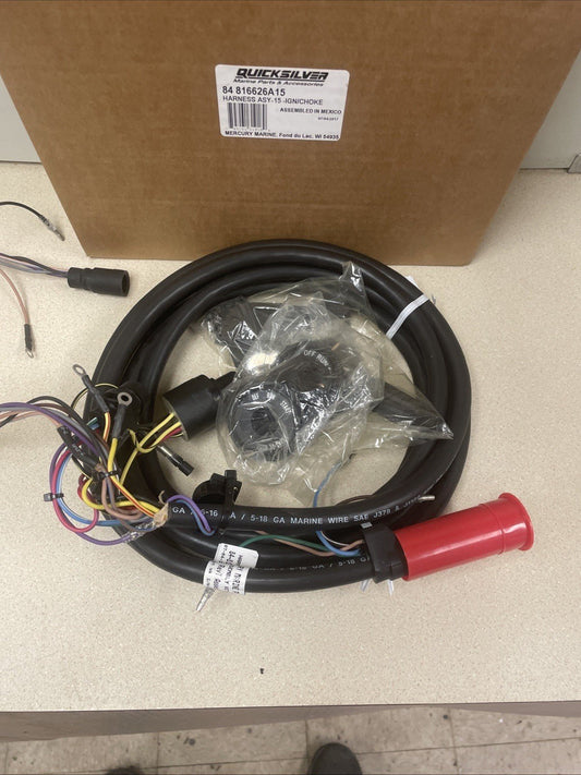 Mercury Quicksilver 84 - 816626A15 Harness Assembly Ignition/choke (R2482,90) - Fishhawk MarineeBay Motors:Parts & Accessories:Boat Parts:Outboard Engines & Components:Other
