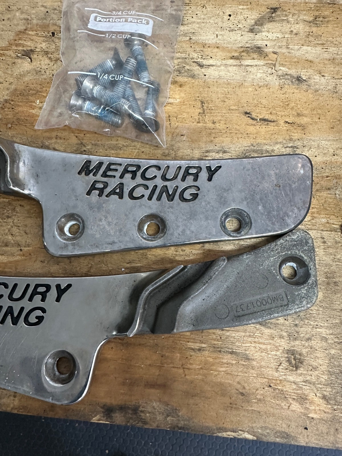Mercury Racing Verado 350sci Trim guide plates - Stainless RARE! - Fishhawk MarineeBay Motors:Parts & Accessories:Boat Parts:Outboard Engines & Components:Intake & Fuel Systems