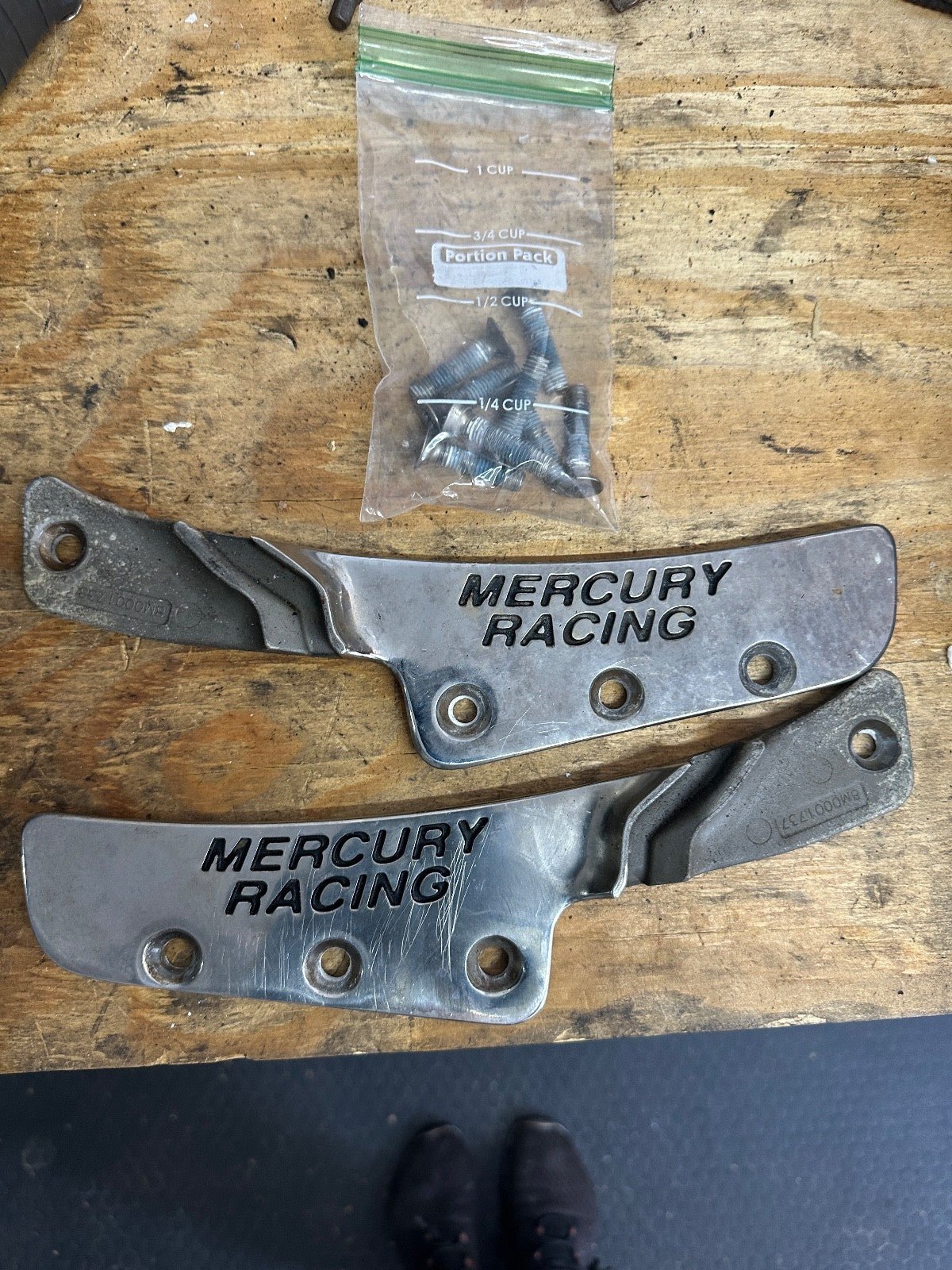 Mercury Racing Verado 350sci Trim guide plates - Stainless RARE! - Fishhawk MarineeBay Motors:Parts & Accessories:Boat Parts:Outboard Engines & Components:Intake & Fuel Systems