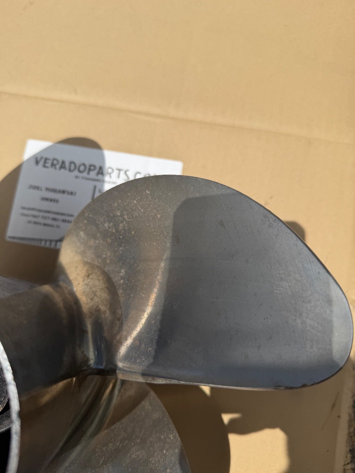 MERCURY REV 4 PROP LH Rotation 4 BLADE 14 5/8" X 17P , 48-857024A46 17P P10676 - Fishhawk MarineeBay Motors:Parts & Accessories:Boat Parts:Propellers