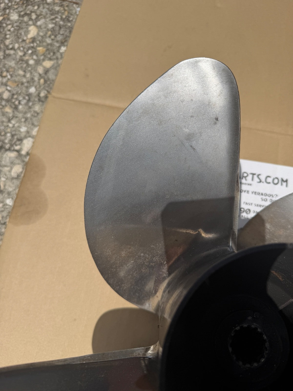 MERCURY REV 4 PROP LH Rotation 4 BLADE 14 5/8" X 17P , 48-857024A46 17P P10676 - Fishhawk MarineeBay Motors:Parts & Accessories:Boat Parts:Propellers