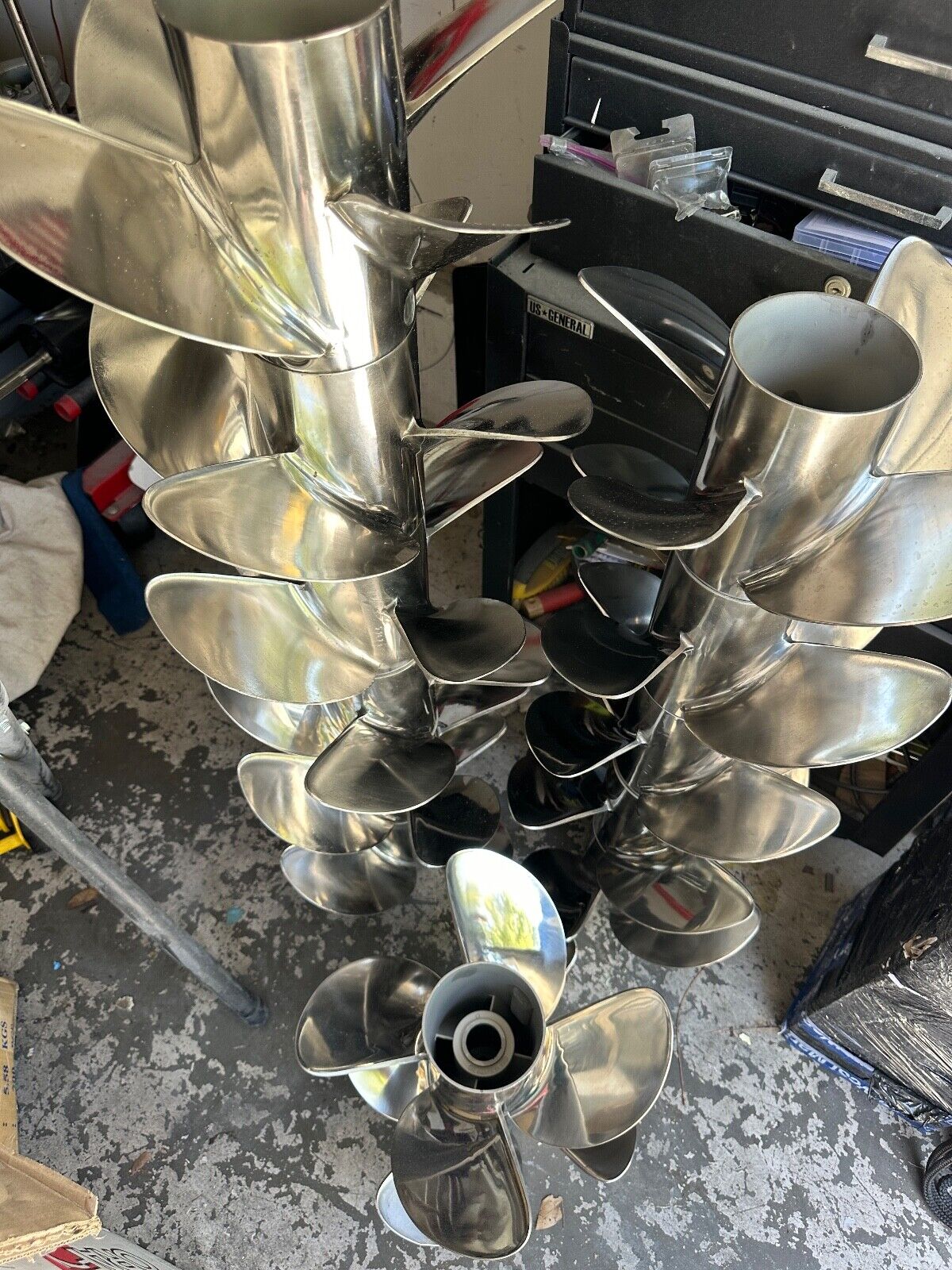 Mercury Revolution 4 (14.6" x 17") LH Propeller, 48 - 8M0151316 Rev 4 Prop - Fishhawk MarineeBay Motors:Parts & Accessories:Boat Parts:Propellers