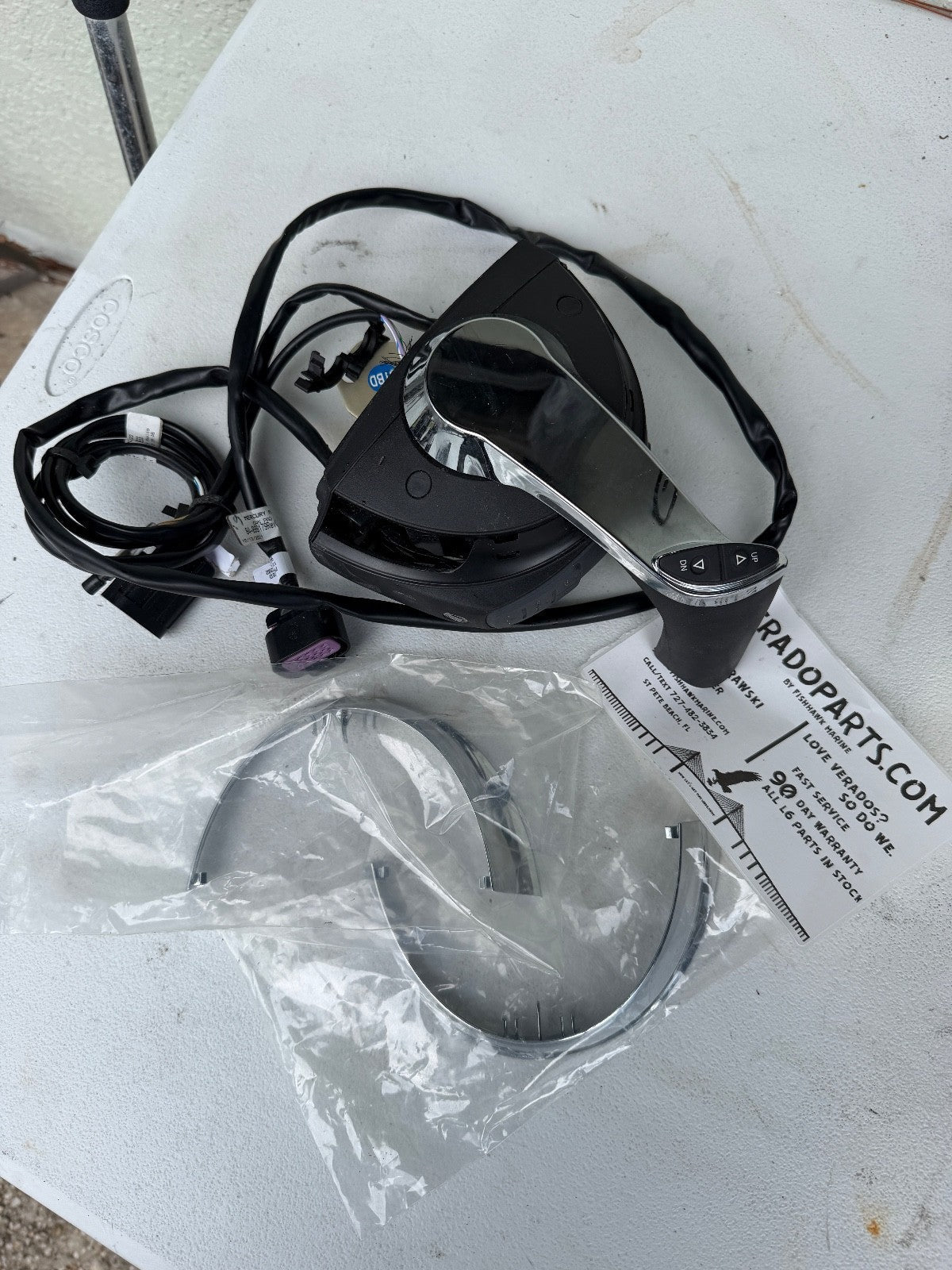 Mercury Single Binnacle DTS Sim ERC 8M0078840 Smartcraft Verado Throttle Control - Fishhawk MarineeBay Motors:Parts & Accessories:Boat Parts:Other