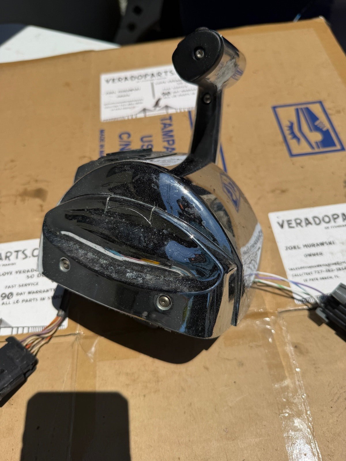 Mercury Single Binnacle DTS Sim ERC Smartcraft Verado Controls Shifter - Fishhawk MarineeBay Motors:Parts & Accessories:Boat Parts:Other