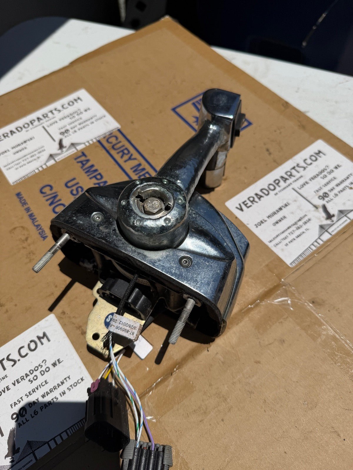 Mercury Single Binnacle DTS Sim ERC Smartcraft Verado Controls Shifter - Fishhawk MarineeBay Motors:Parts & Accessories:Boat Parts:Other