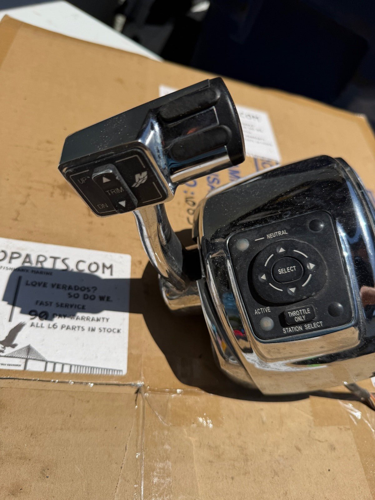 Mercury Single Binnacle DTS Sim ERC Smartcraft Verado Controls Shifter - Fishhawk MarineeBay Motors:Parts & Accessories:Boat Parts:Other
