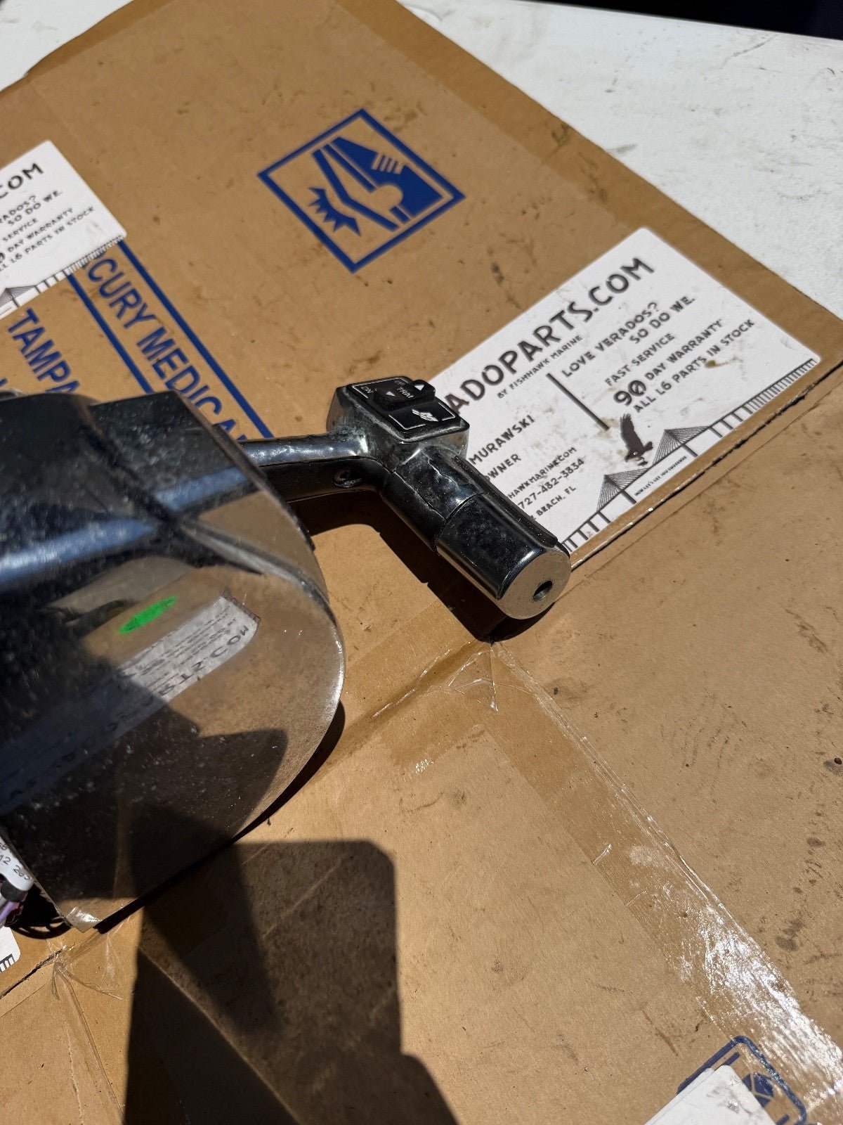 Mercury Single Binnacle DTS Sim ERC Smartcraft Verado Controls Shifter - Fishhawk MarineeBay Motors:Parts & Accessories:Boat Parts:Other
