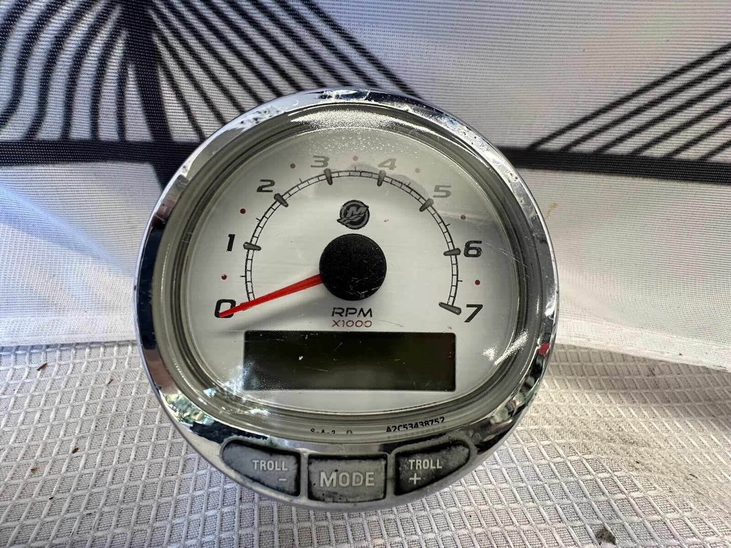 Mercury SMARTCRAFT SC1000 Tachometer w/ Digital RPM Gauge Verado Optimax - Fishhawk MarineeBay Motors:Parts & Accessories:Boat Parts:Outboard Engines & Components:Other