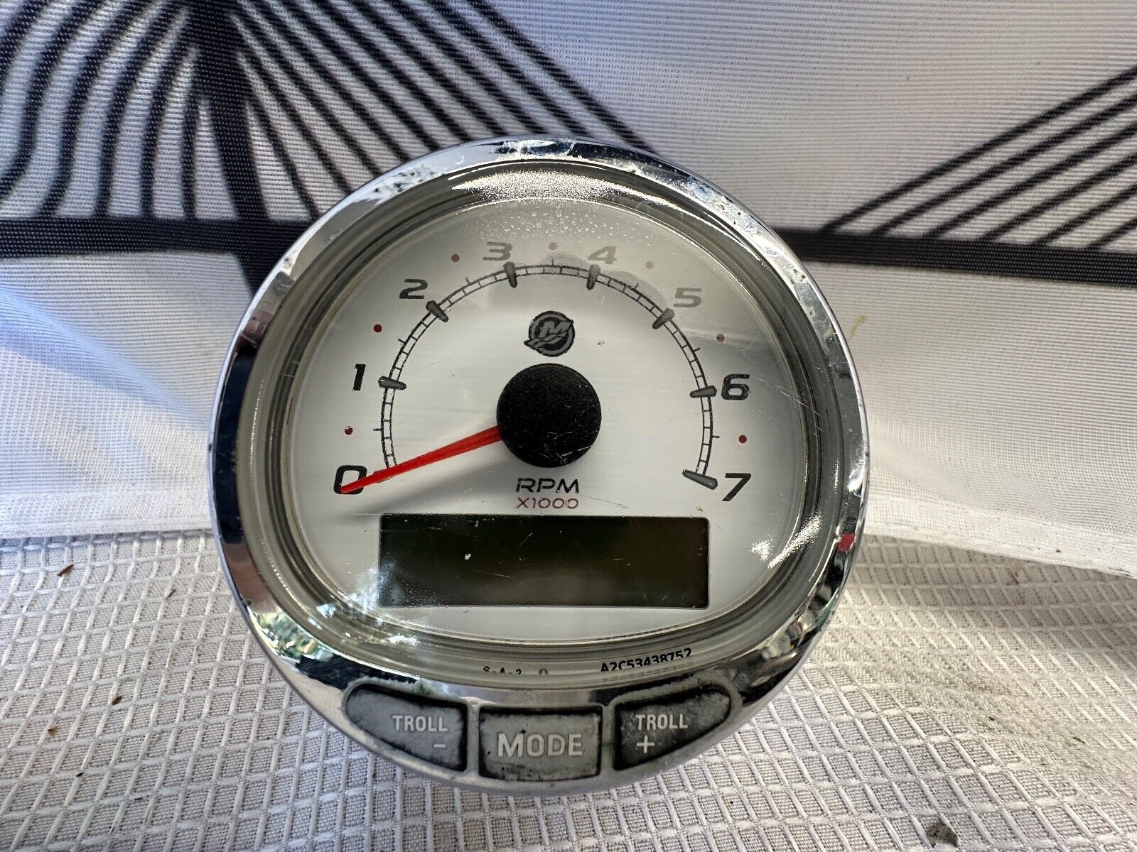 Mercury SMARTCRAFT SC1000 Tachometer w/ Digital RPM Gauge Verado Optimax - Fishhawk MarineeBay Motors:Parts & Accessories:Boat Parts:Outboard Engines & Components:Other