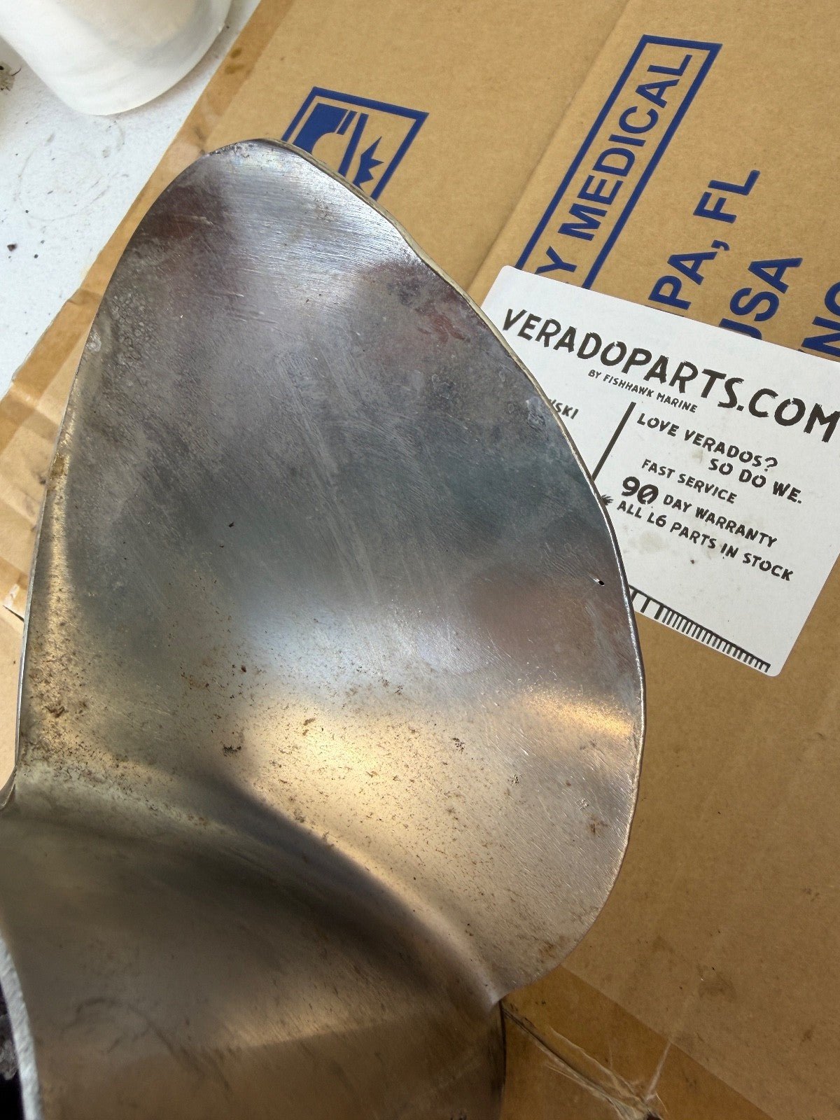 Mercury Tempest Plus Boat Propeller 25 Pitch 48-825866 RH Rotation - Fishhawk MarineeBay Motors:Parts & Accessories:Boat Parts:Propellers