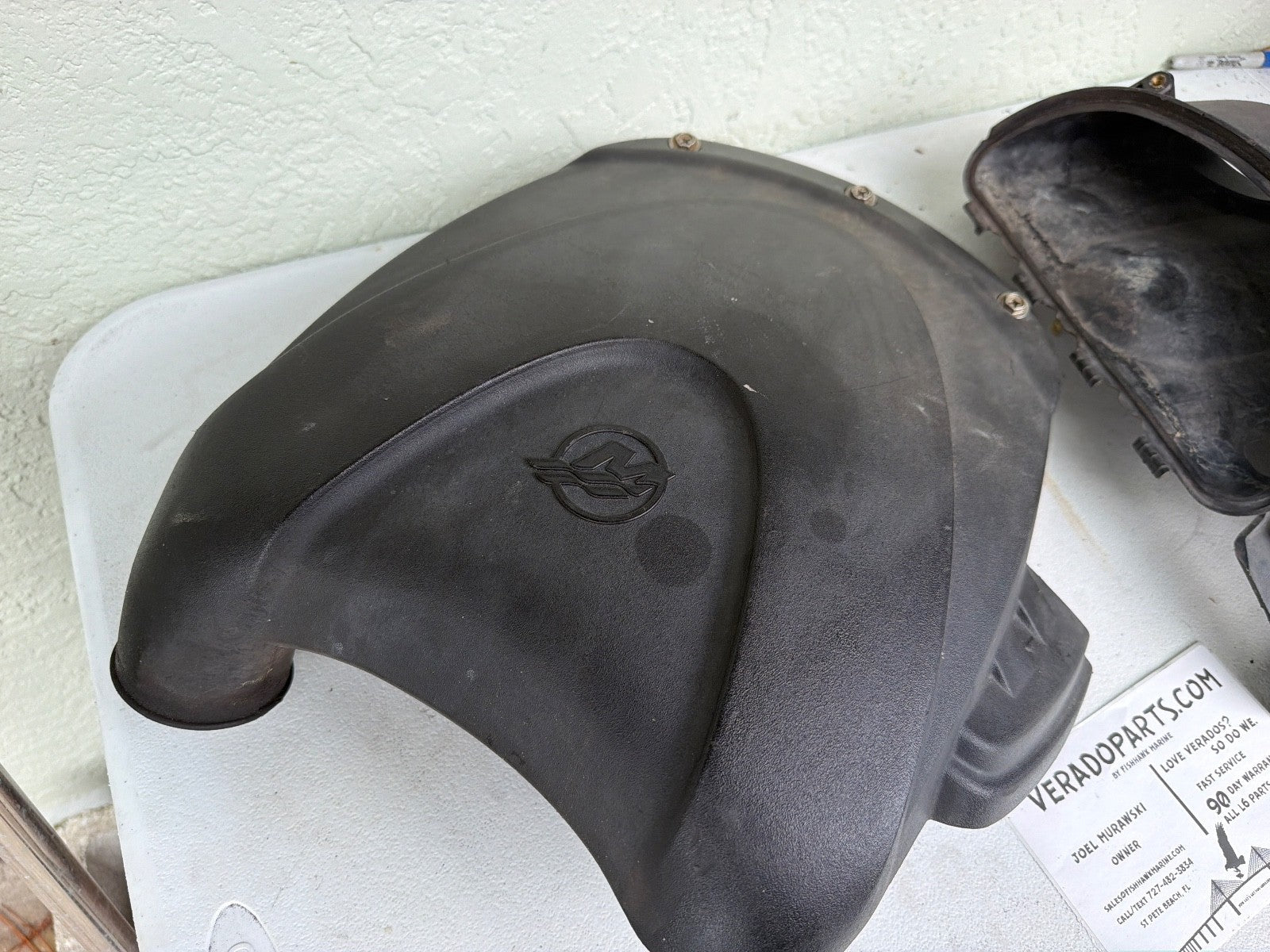 Mercury Verado 135 150 175 200 1.7L L4 Flywheel Cover Air Intake 896246T02 - Fishhawk MarineeBay Motors:Parts & Accessories:Boat Parts:Outboard Engines & Components:Other