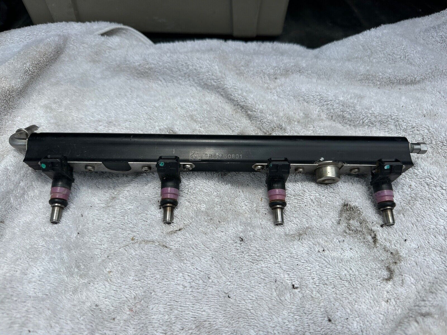 Mercury Verado 135 150 175 200 HP L4 Fuel Injector Set With Rail 892811T02 OEM - Fishhawk MarineeBay Motors:Parts & Accessories:Boat Parts:Outboard Engines & Components:Intake & Fuel Systems