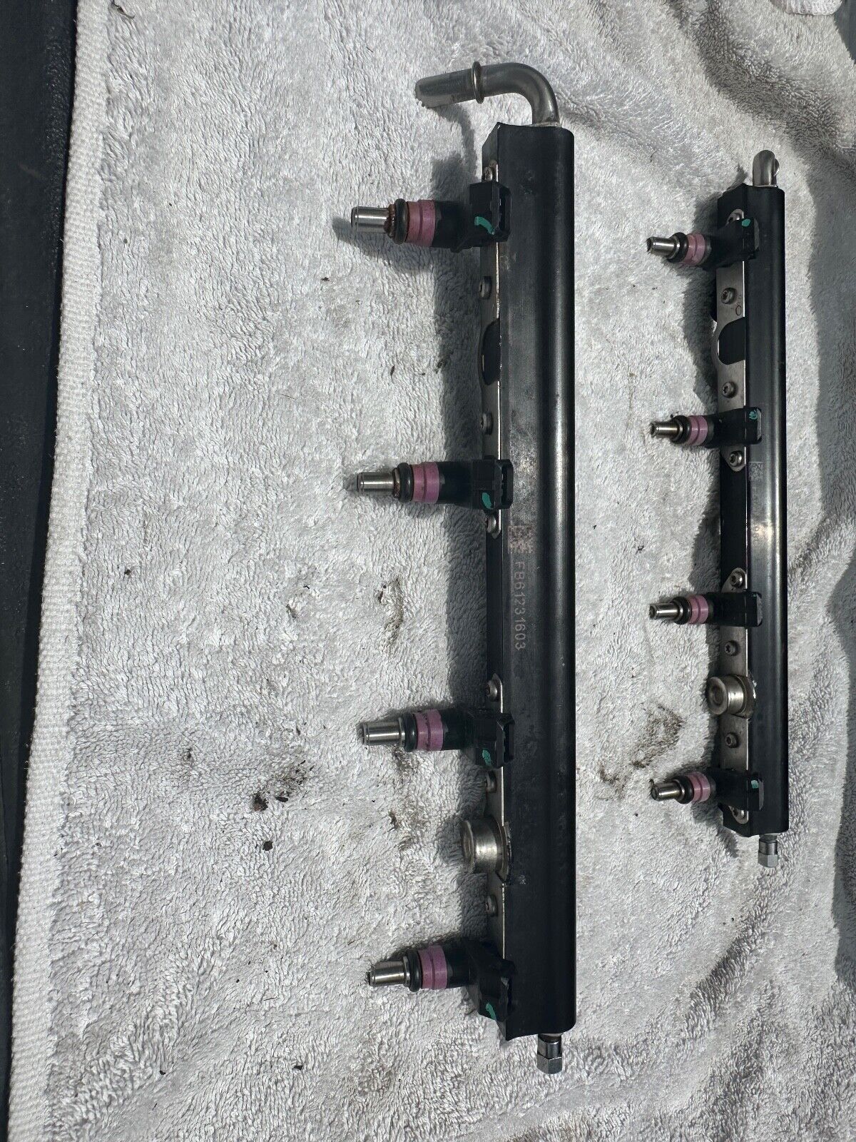 Mercury Verado 135 150 175 200 HP L4 Fuel Injector Set With Rail 892811T02 OEM - Fishhawk MarineeBay Motors:Parts & Accessories:Boat Parts:Outboard Engines & Components:Intake & Fuel Systems