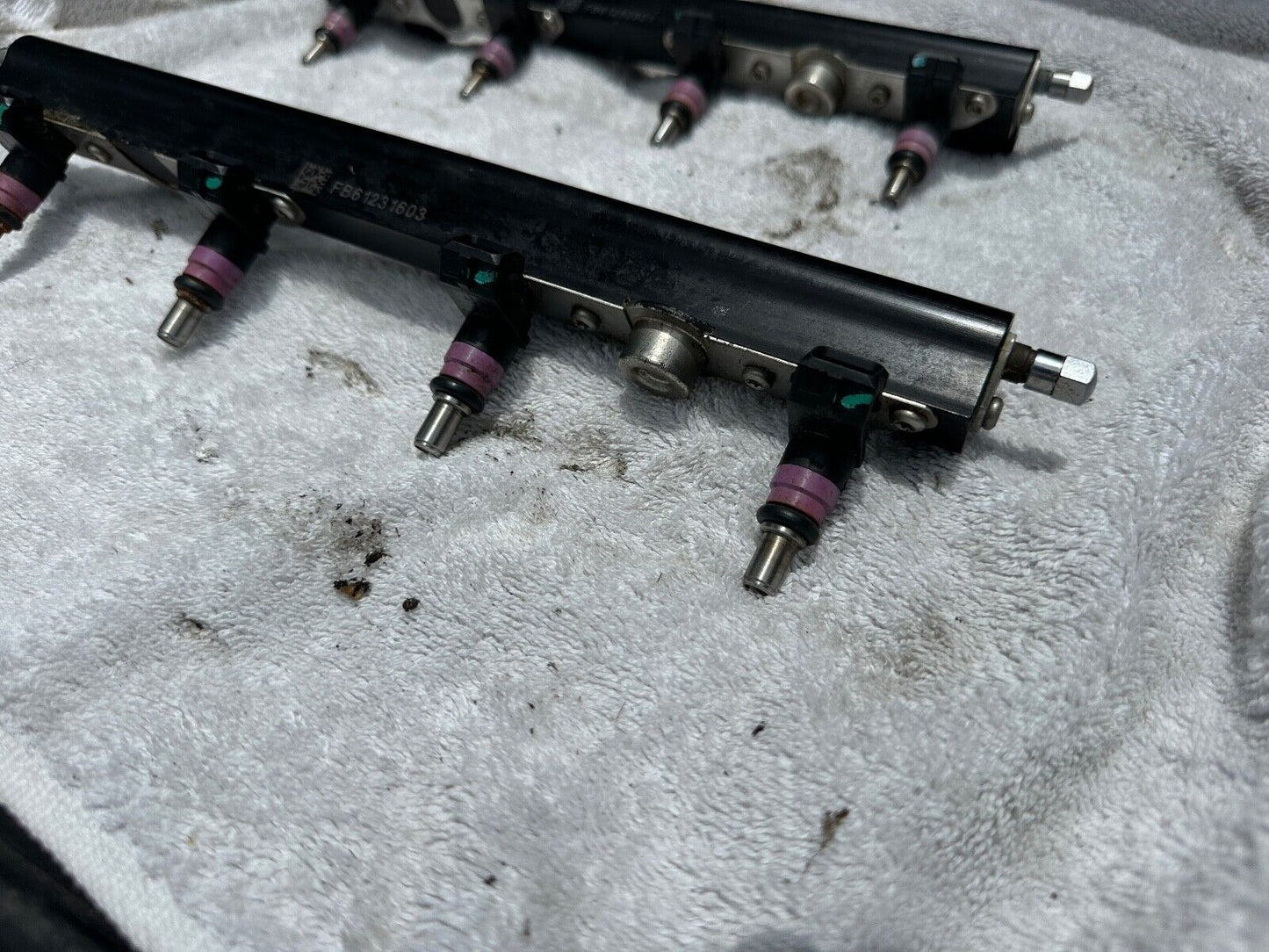 Mercury Verado 135 150 175 200 HP L4 Fuel Injector Set With Rail 892811T02 OEM - Fishhawk MarineeBay Motors:Parts & Accessories:Boat Parts:Outboard Engines & Components:Intake & Fuel Systems