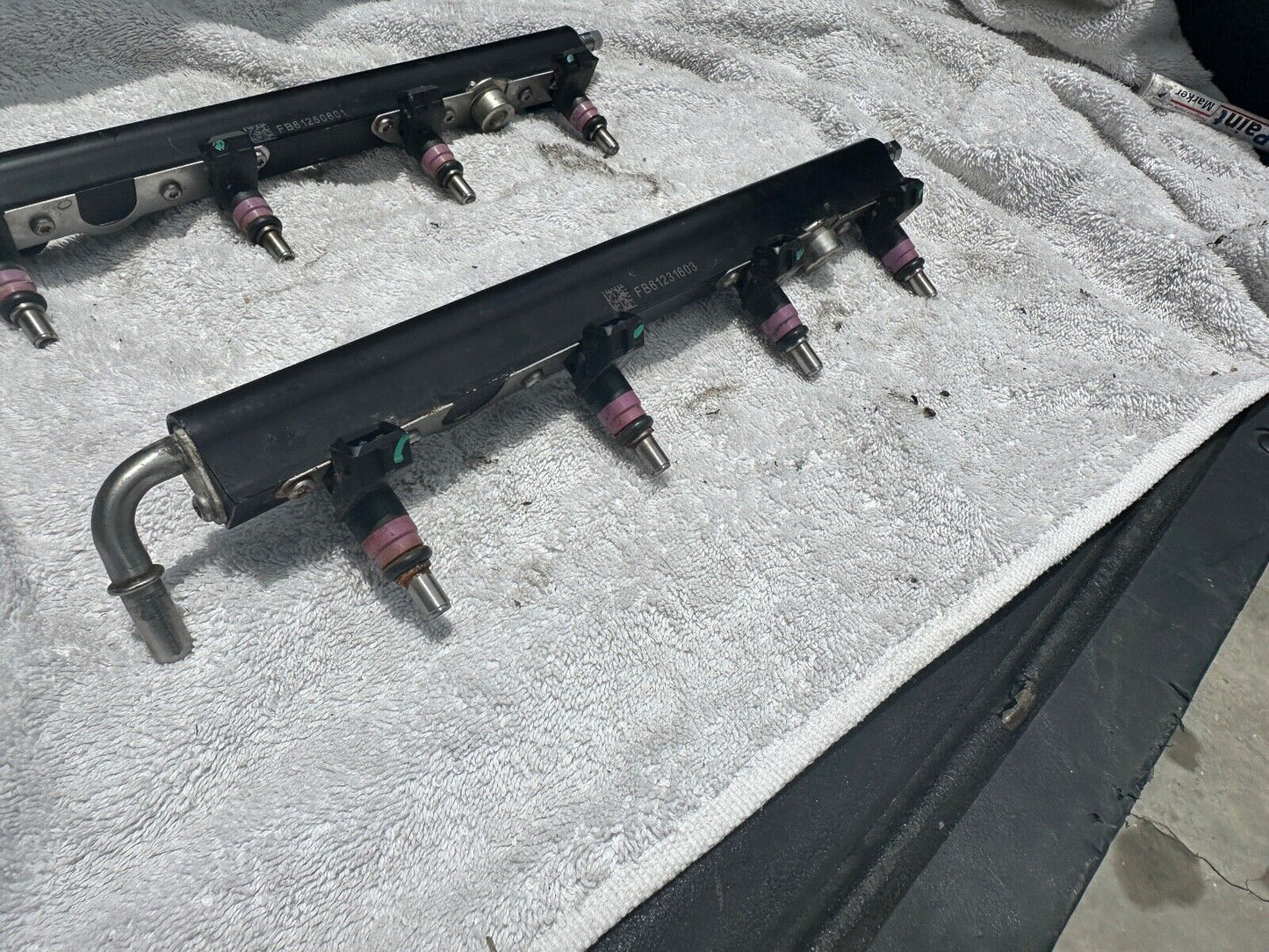 Mercury Verado 135 150 175 200 HP L4 Fuel Injector Set With Rail 892811T02 OEM - Fishhawk MarineeBay Motors:Parts & Accessories:Boat Parts:Outboard Engines & Components:Intake & Fuel Systems