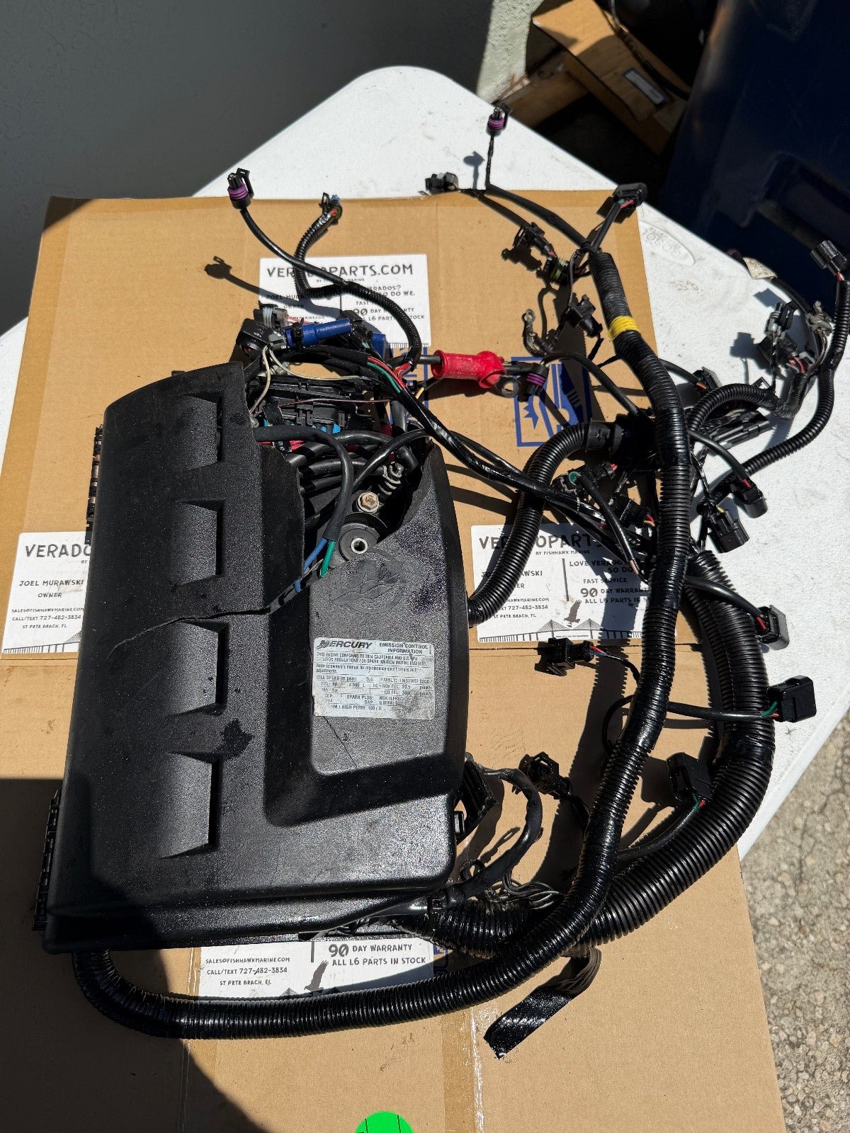 Mercury Verado 2006-2014 200, 225, 250, 275, 300HP L6 Engine Wire Wiring Harness - Fishhawk MarineeBay Motors:Parts & Accessories:Boat Parts:Outboard Engines & Components:Electrical Systems