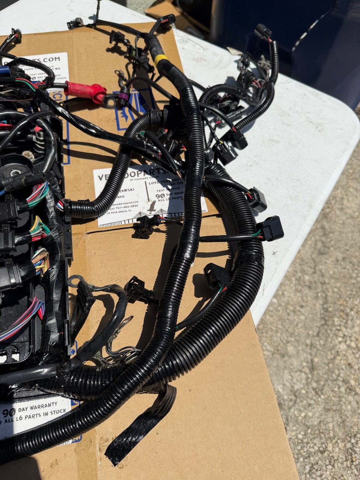 Mercury Verado 2006-2014 200, 225, 250, 275, 300HP L6 Engine Wire Wiring Harness - Fishhawk MarineeBay Motors:Parts & Accessories:Boat Parts:Outboard Engines & Components:Electrical Systems