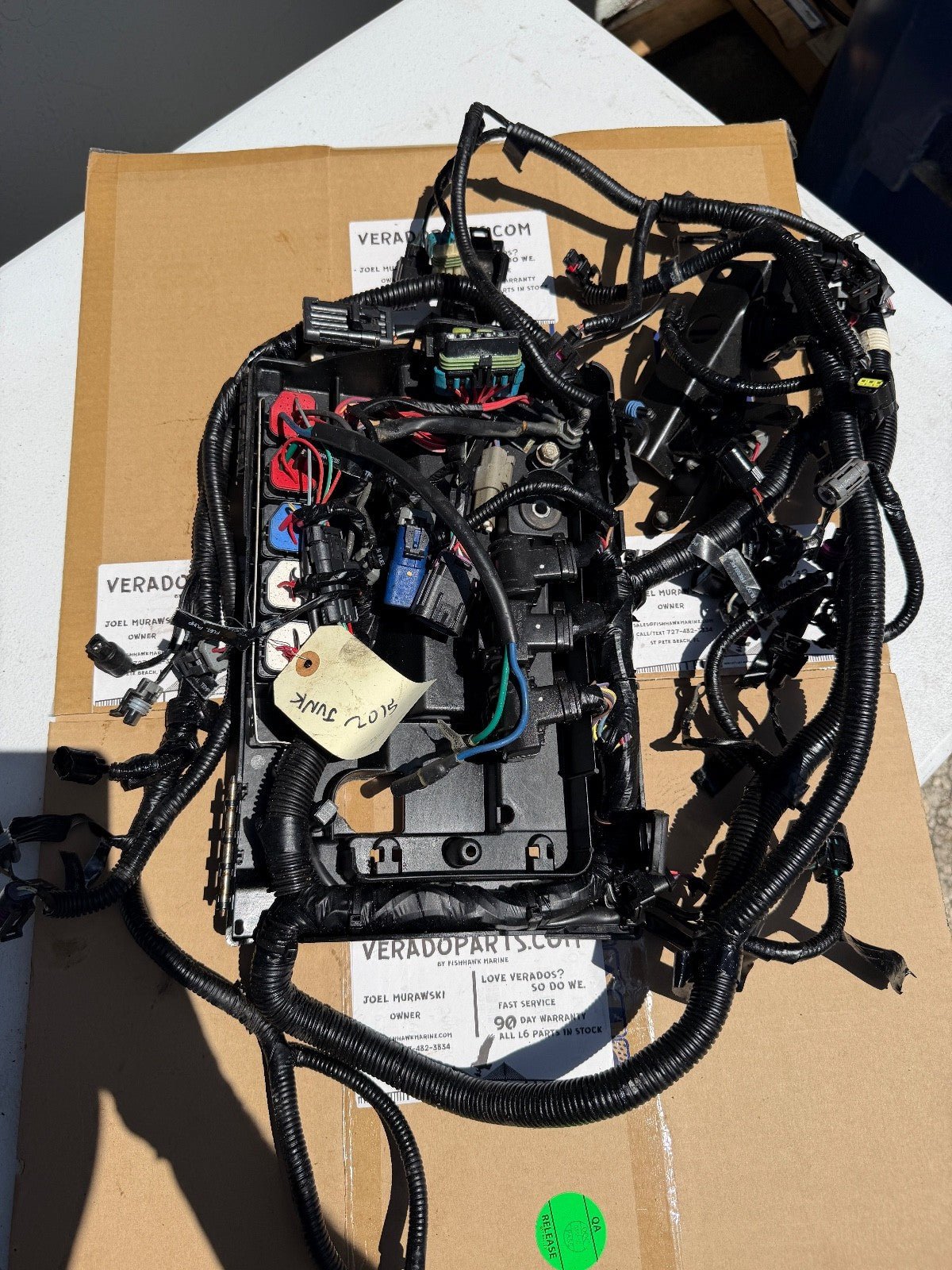 Mercury Verado 2015+ 200 - 400 HP L6 Engine Wire Wiring Harness PARTS ONLY - Fishhawk MarineeBay Motors:Parts & Accessories:Boat Parts:Outboard Engines & Components:Electrical Systems
