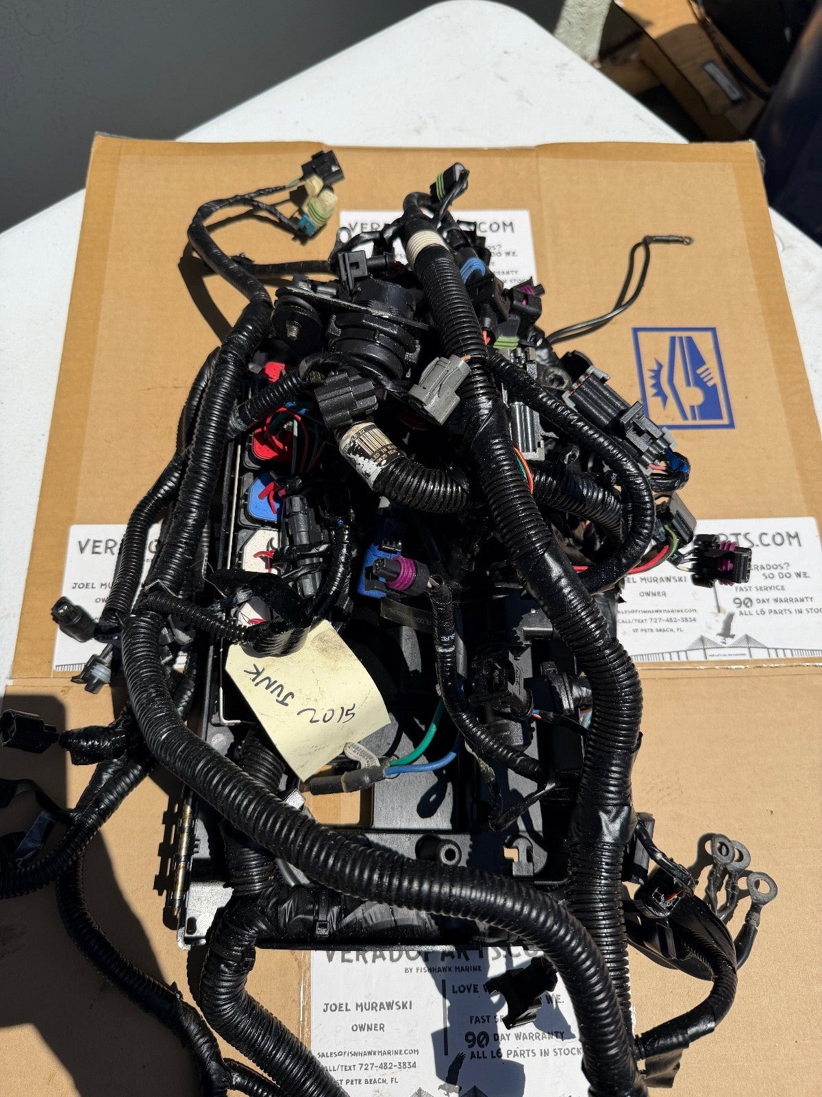 Mercury Verado 2015+ 200 - 400 HP L6 Engine Wire Wiring Harness PARTS ONLY - Fishhawk MarineeBay Motors:Parts & Accessories:Boat Parts:Outboard Engines & Components:Electrical Systems