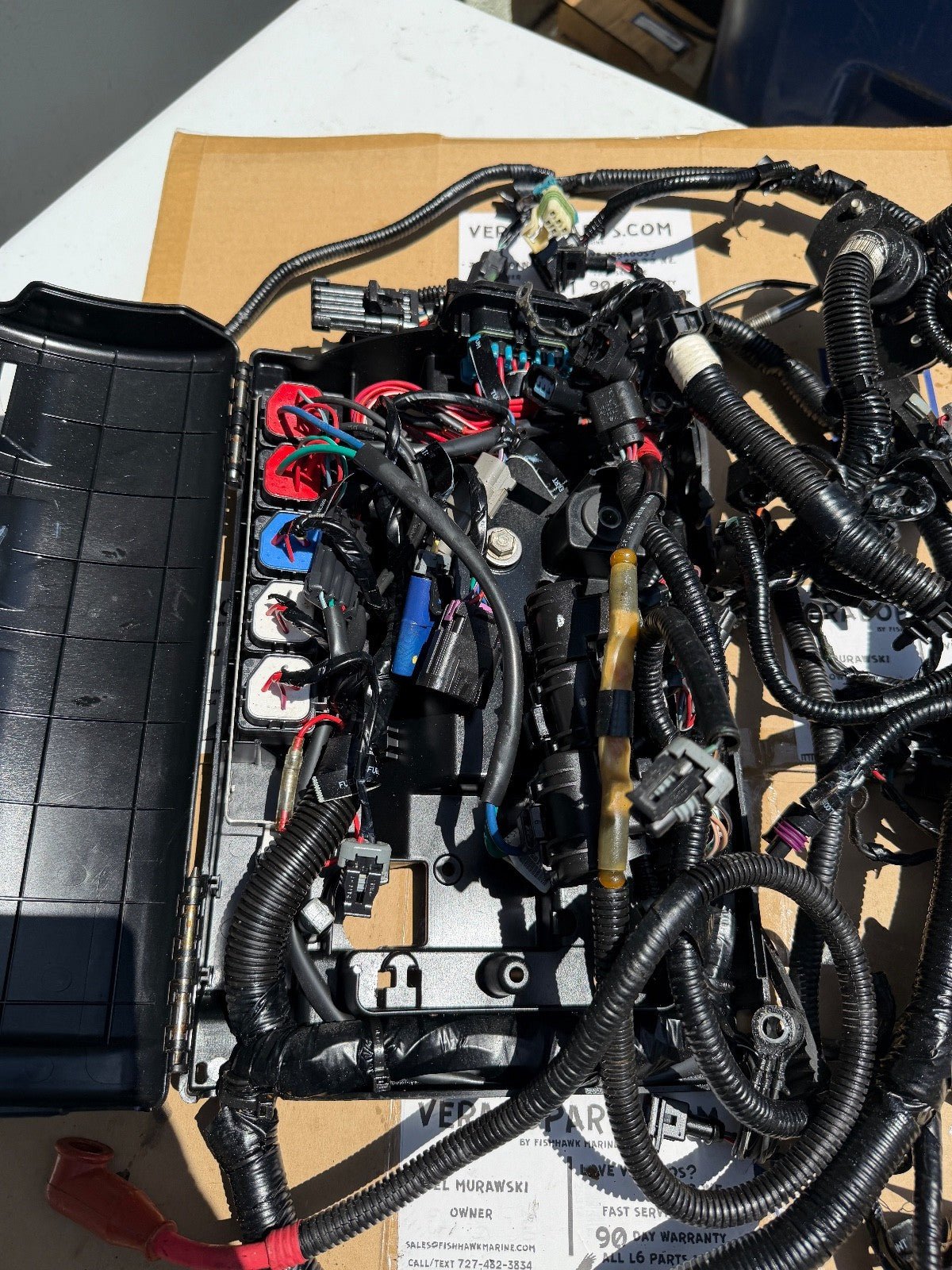 Mercury Verado 2015+ 200 - 400 HP L6 Engine Wire Wiring Harness - Fishhawk MarineeBay Motors:Parts & Accessories:Boat Parts:Outboard Engines & Components:Electrical Systems