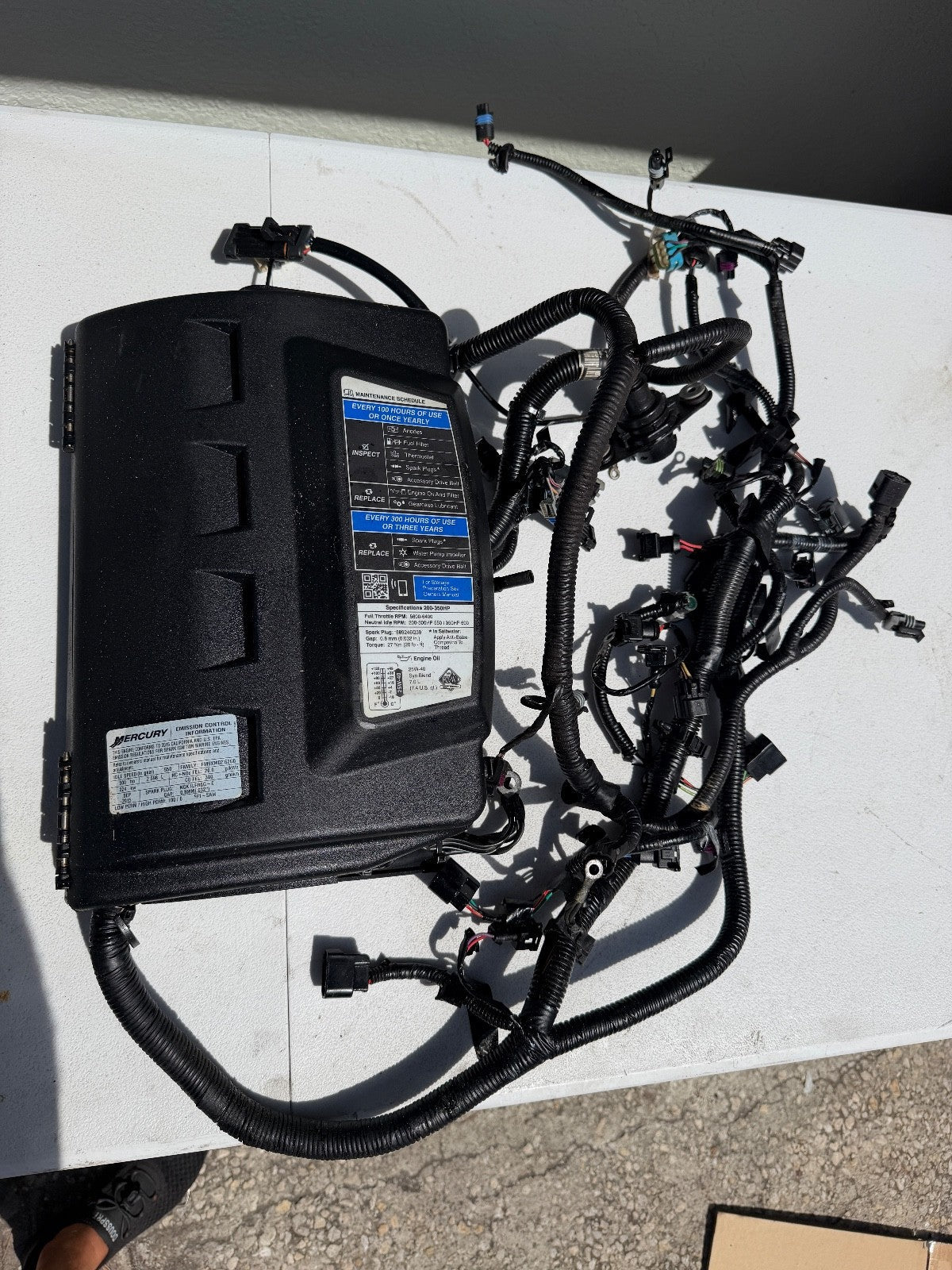 Mercury Verado 2015+ 200 - 400 HP L6 Engine Wire Wiring Harness - Fishhawk MarineeBay Motors:Parts & Accessories:Boat Parts:Outboard Engines & Components:Electrical Systems