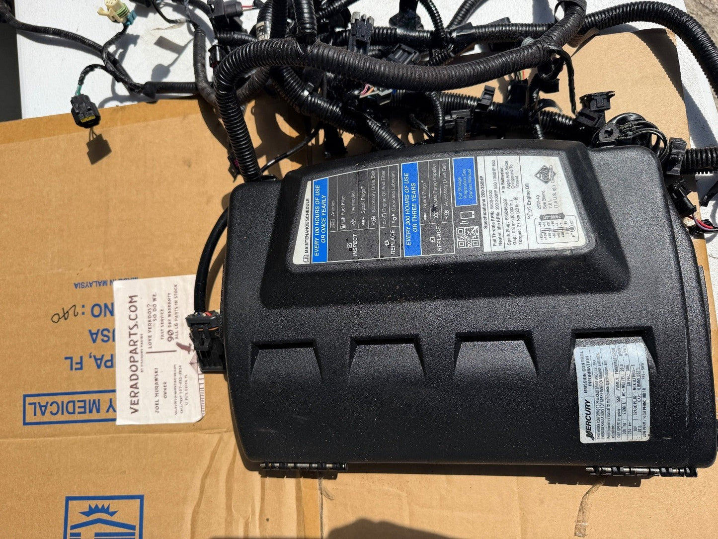 Mercury Verado 2015+ 200 - 400 HP L6 Engine Wire Wiring Harness - Fishhawk MarineeBay Motors:Parts & Accessories:Boat Parts:Outboard Engines & Components:Electrical Systems